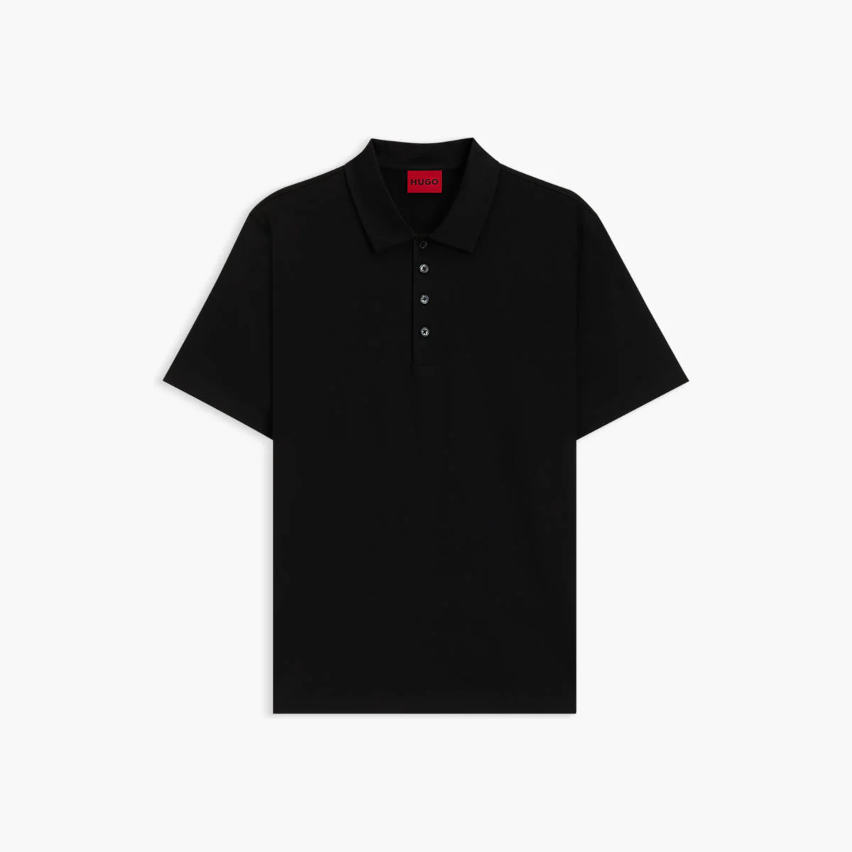 Four-Button Mercerized Cotton Polo