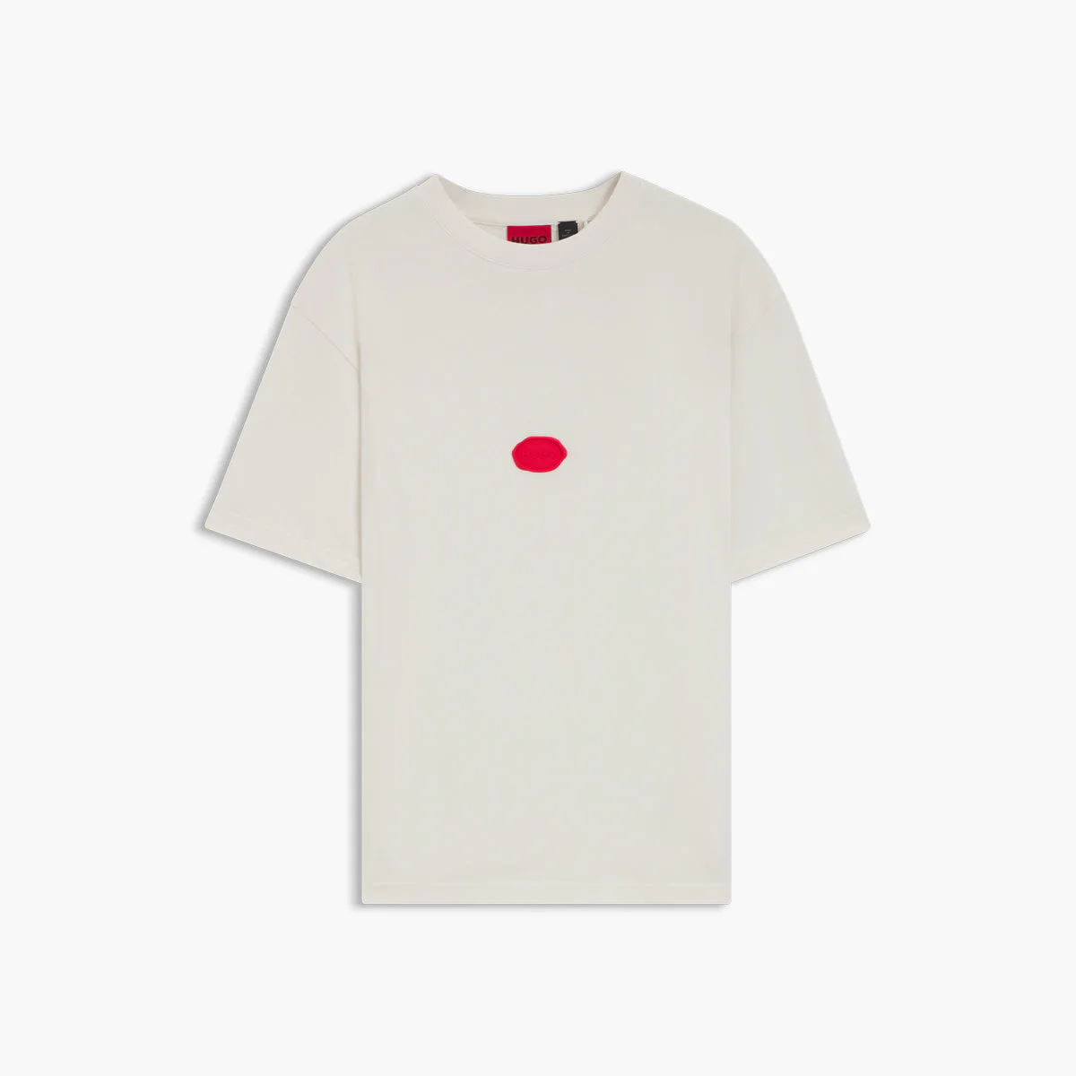 Cotton-Jersey T-Shirt With Wax-Stamp Logo