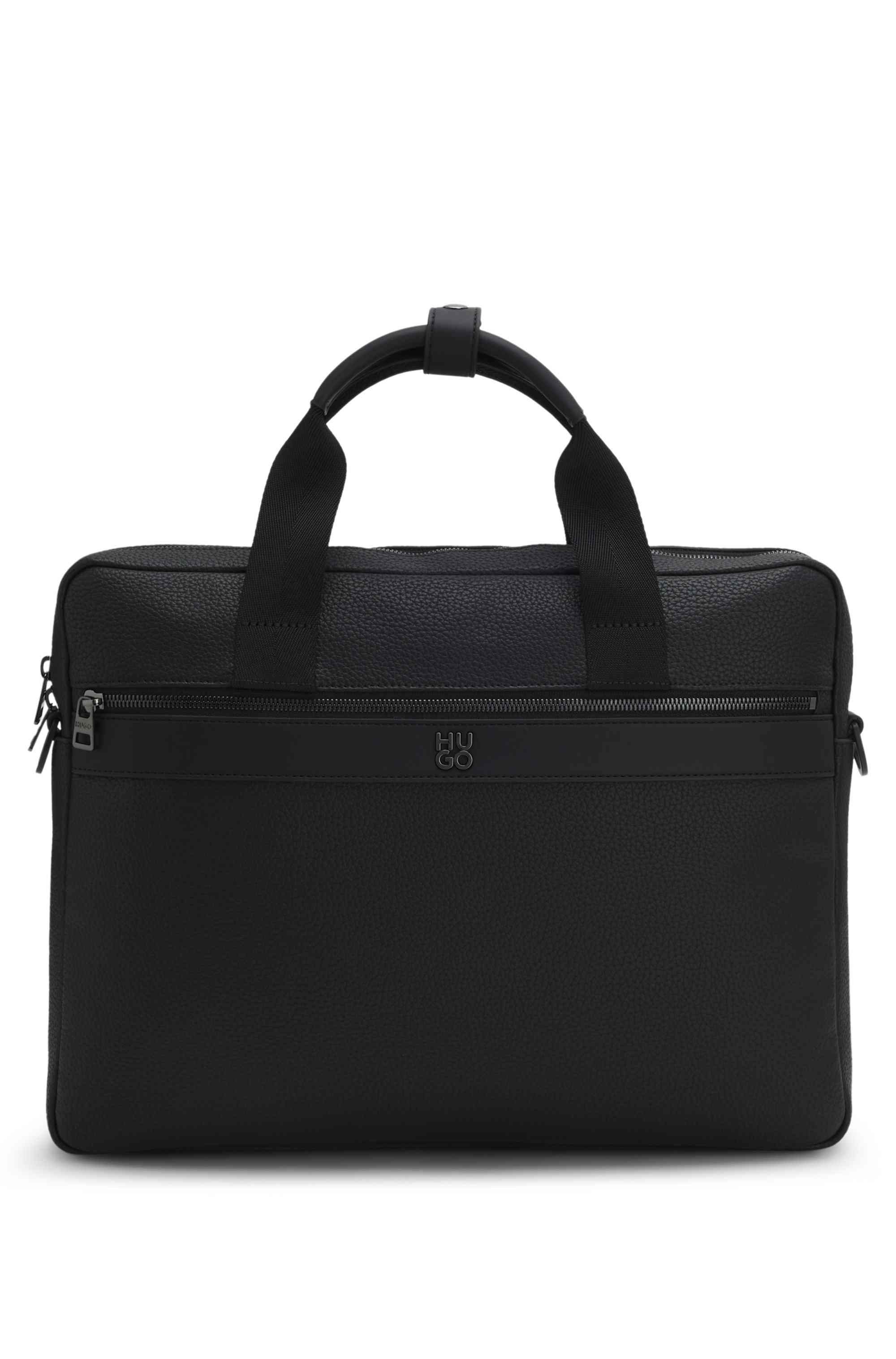 Document case with stacked logo