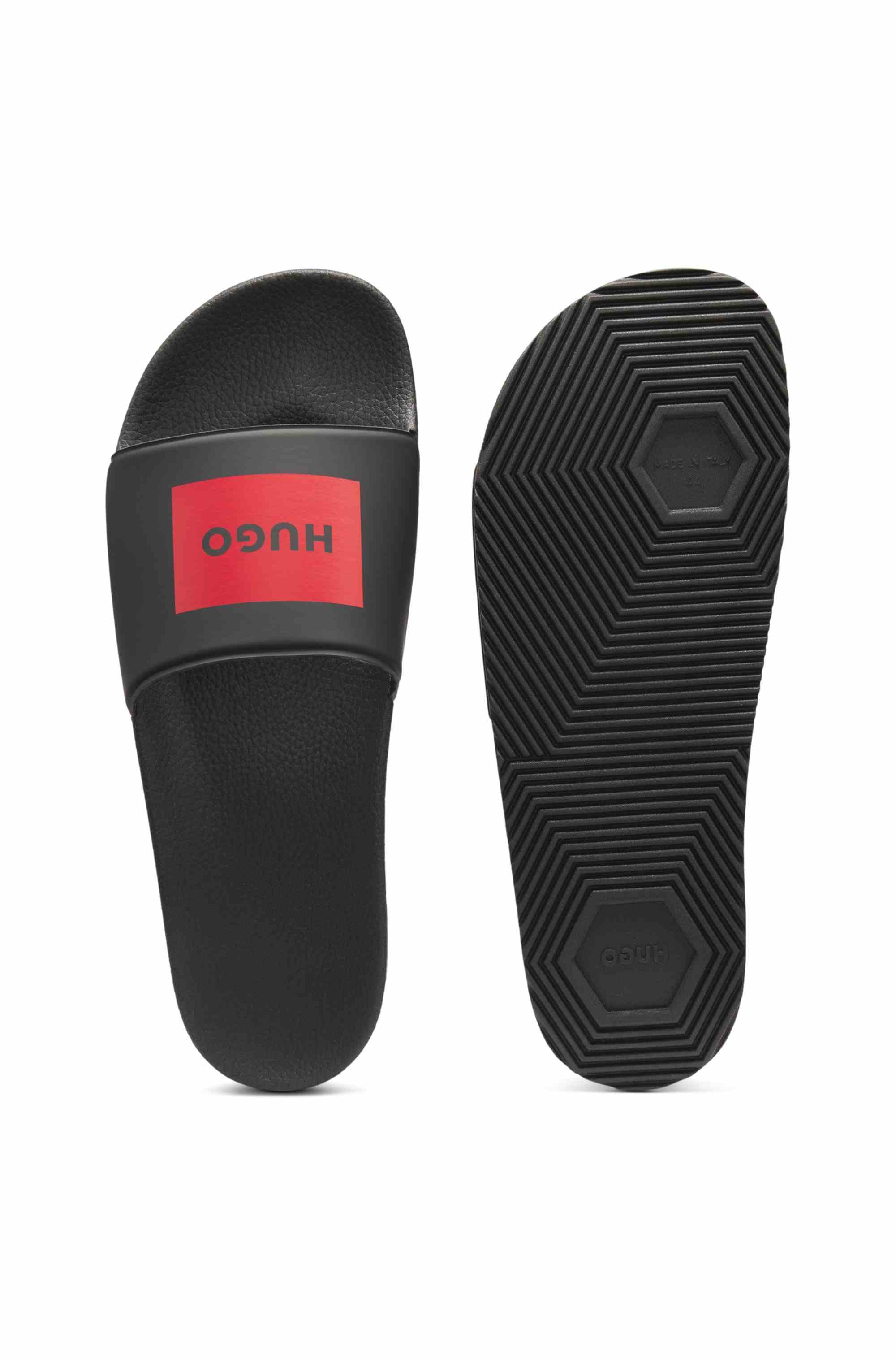 Slides with logo strap