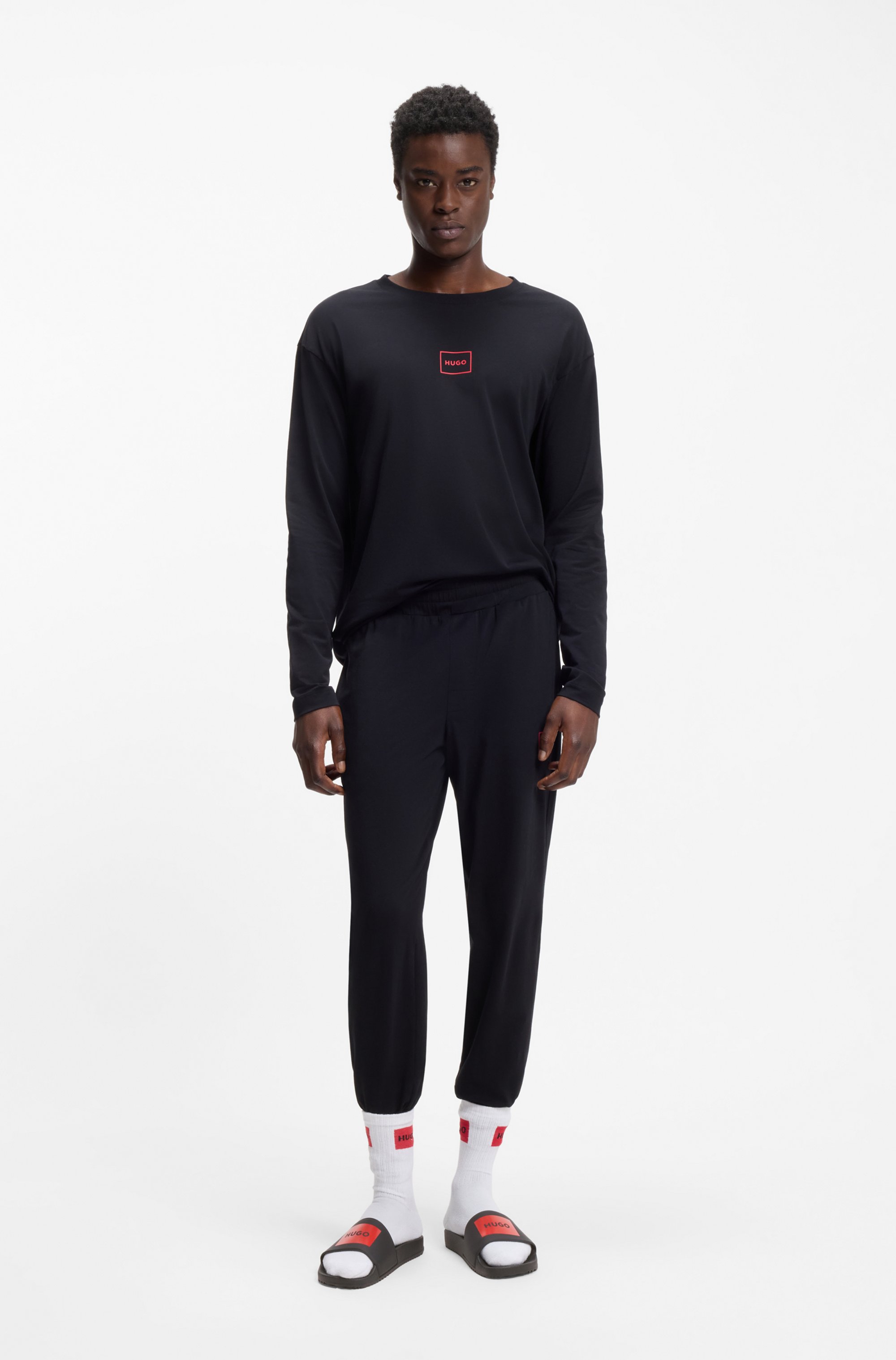 Slides with logo strap