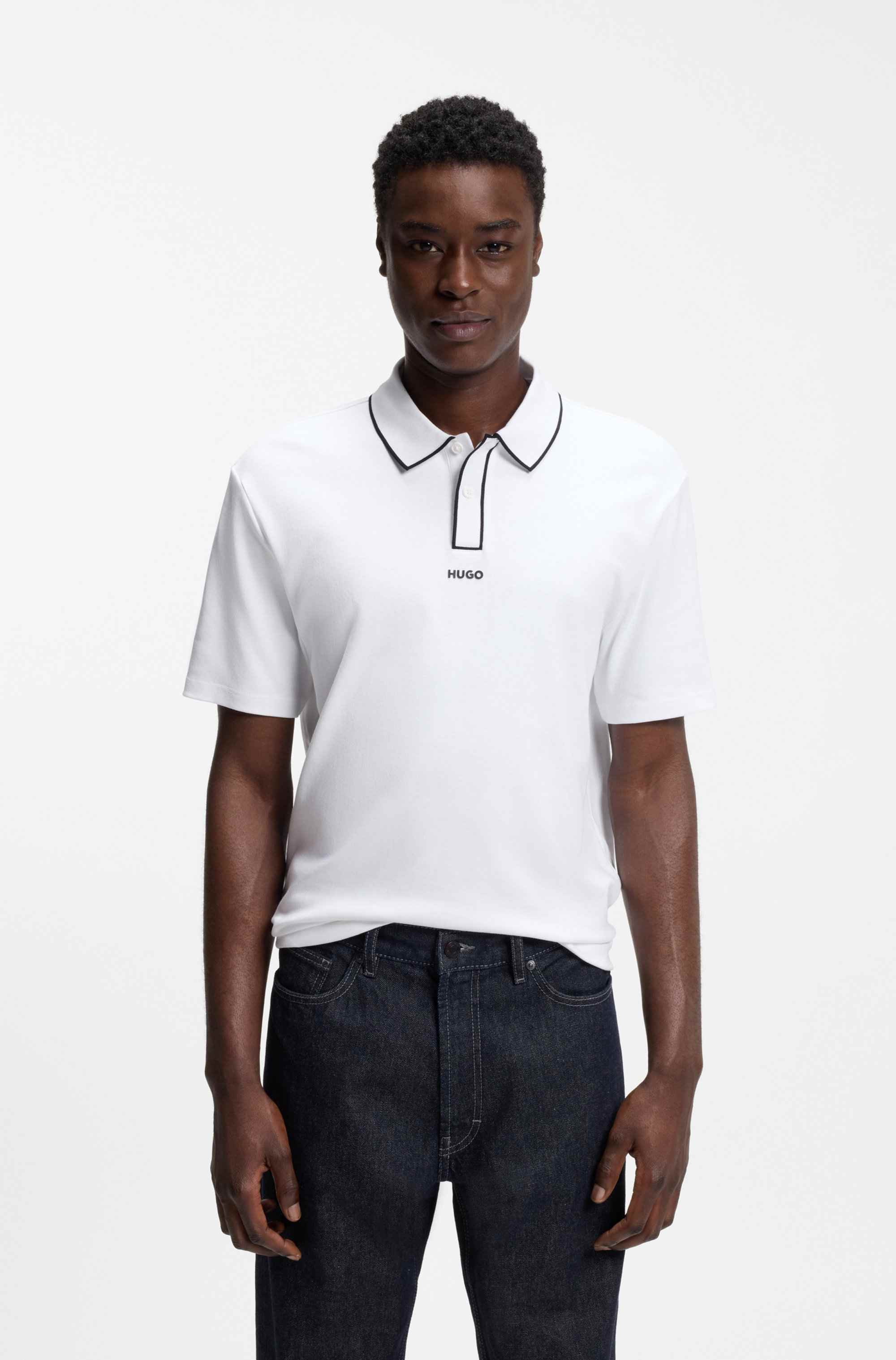 Cotton polo shirt