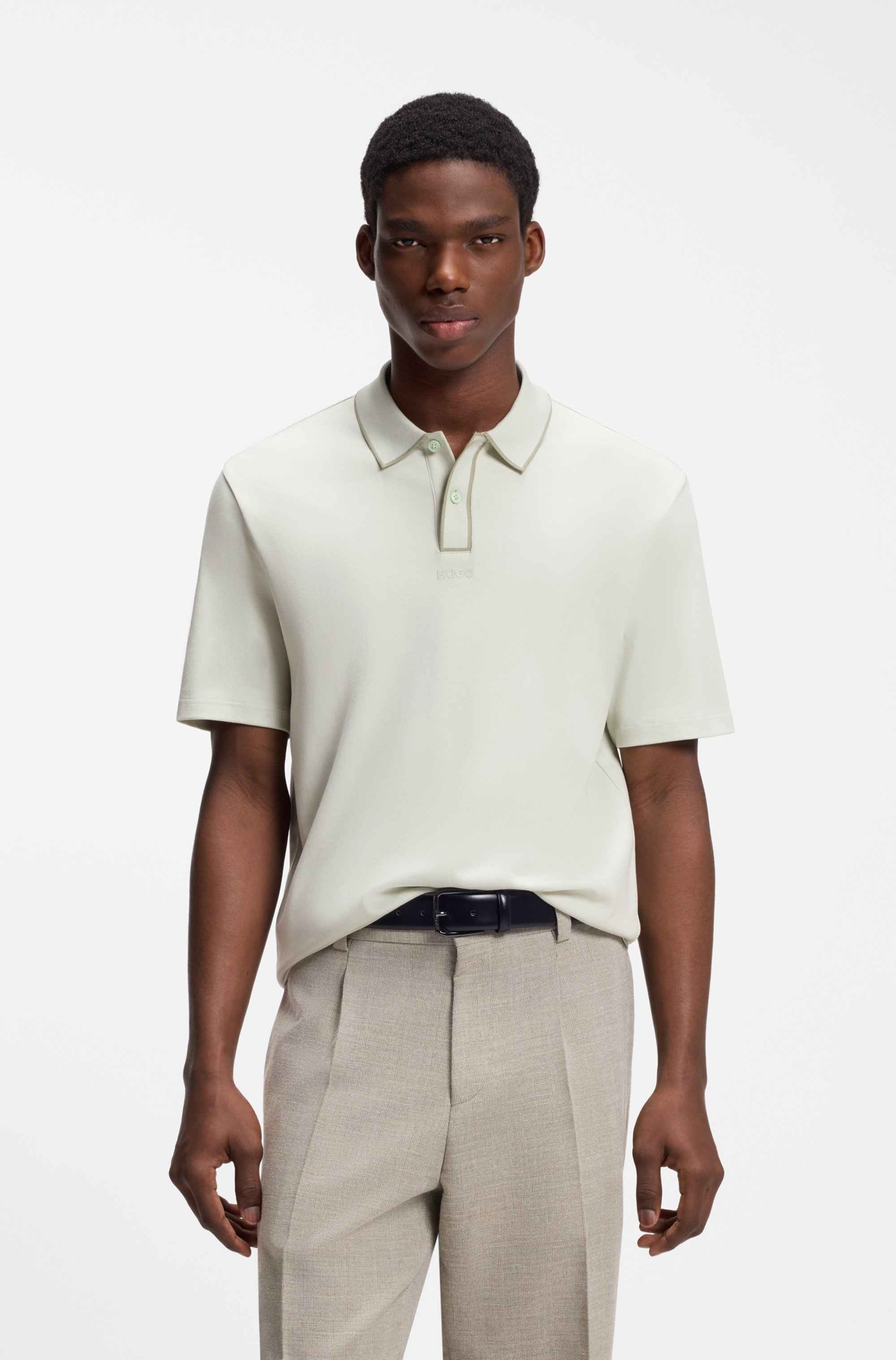 Cotton polo shirt