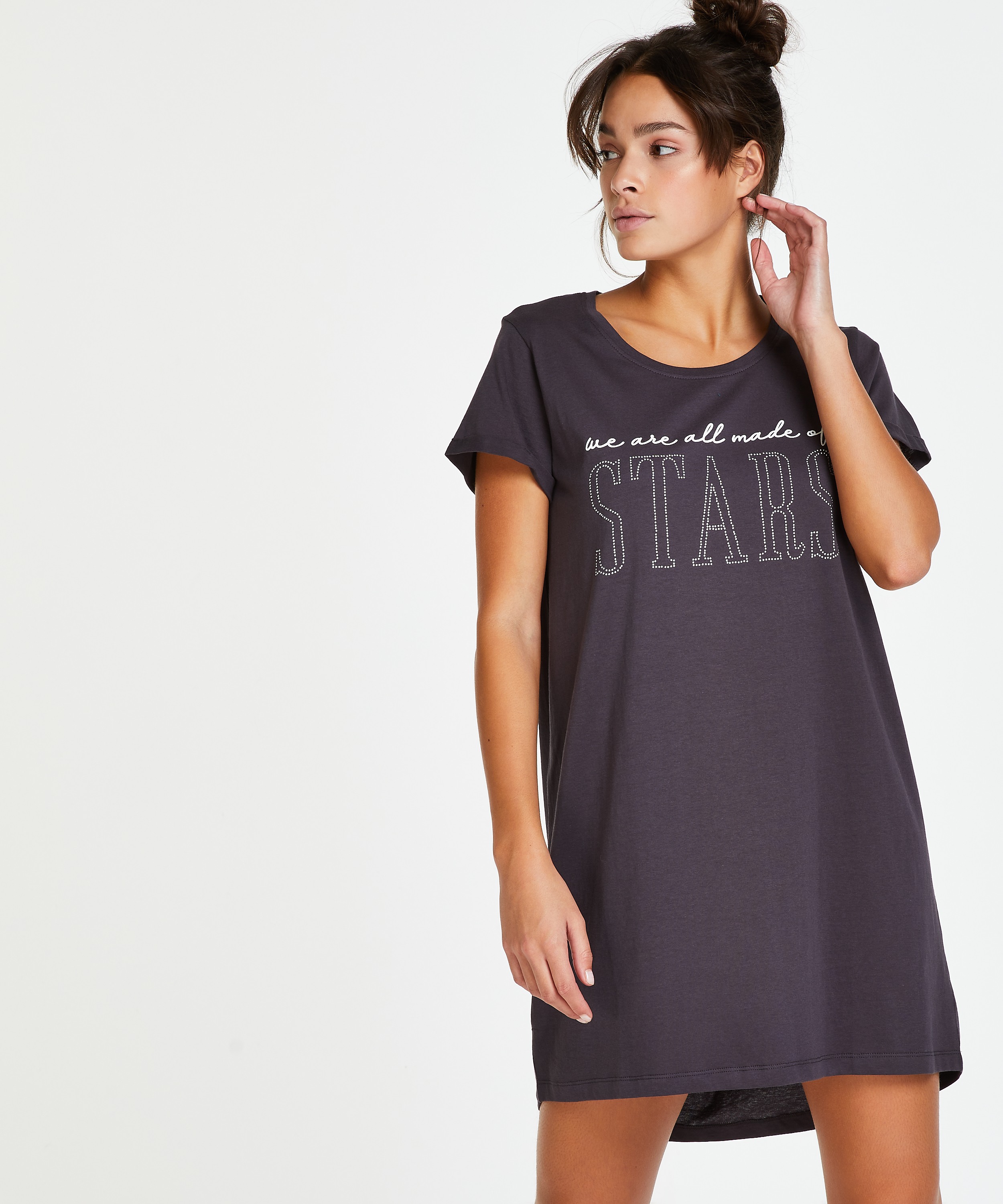 Round Neck Nightshirt