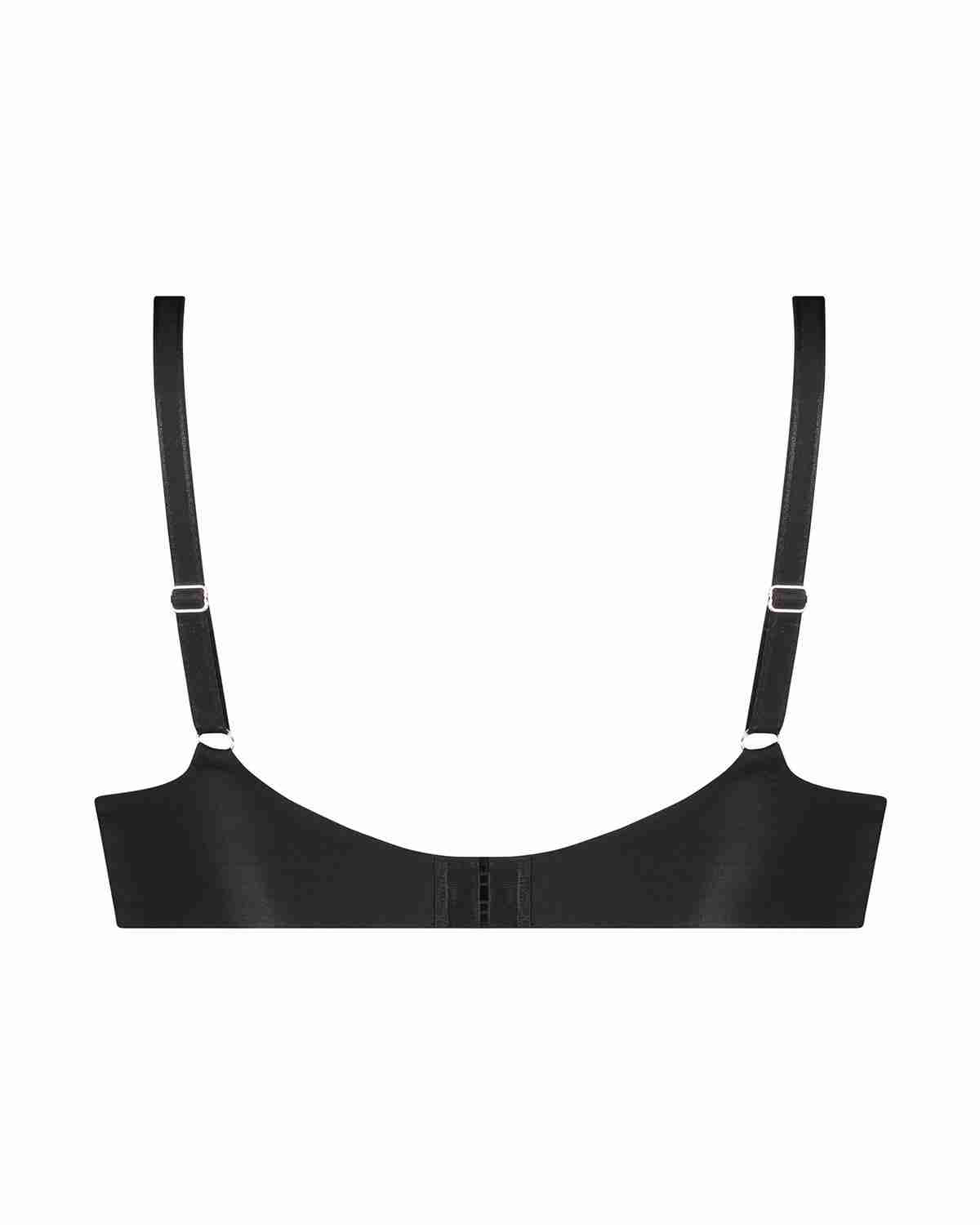 Black Mona padded non underwired bra