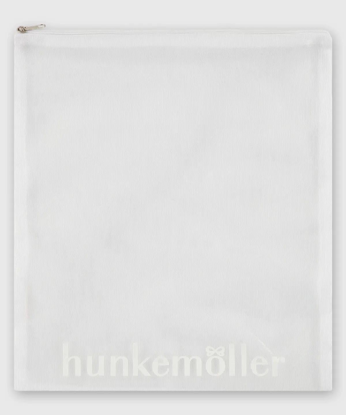 White Hosiery bag zipper