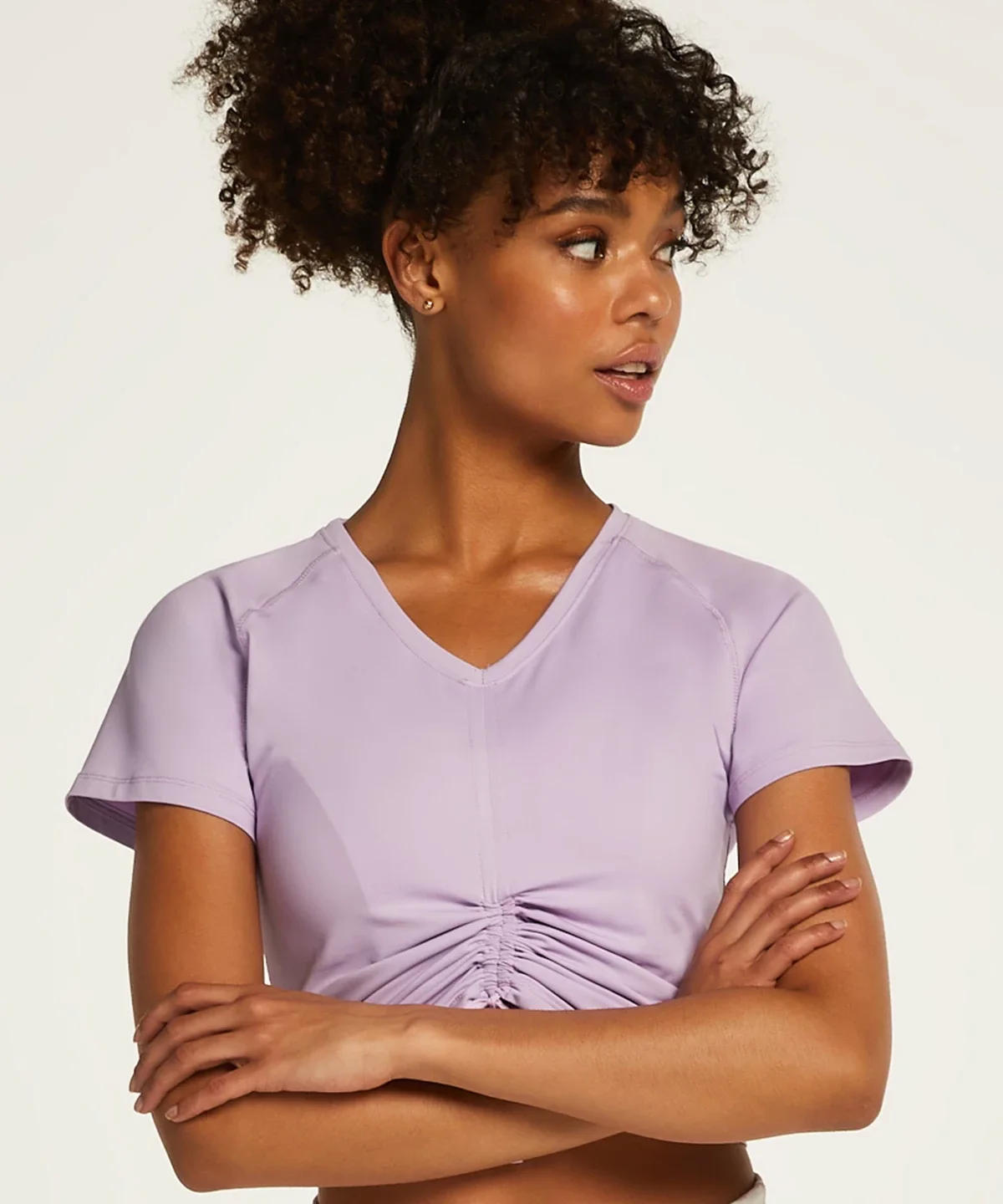 Purple HKMX Aura Sports Top