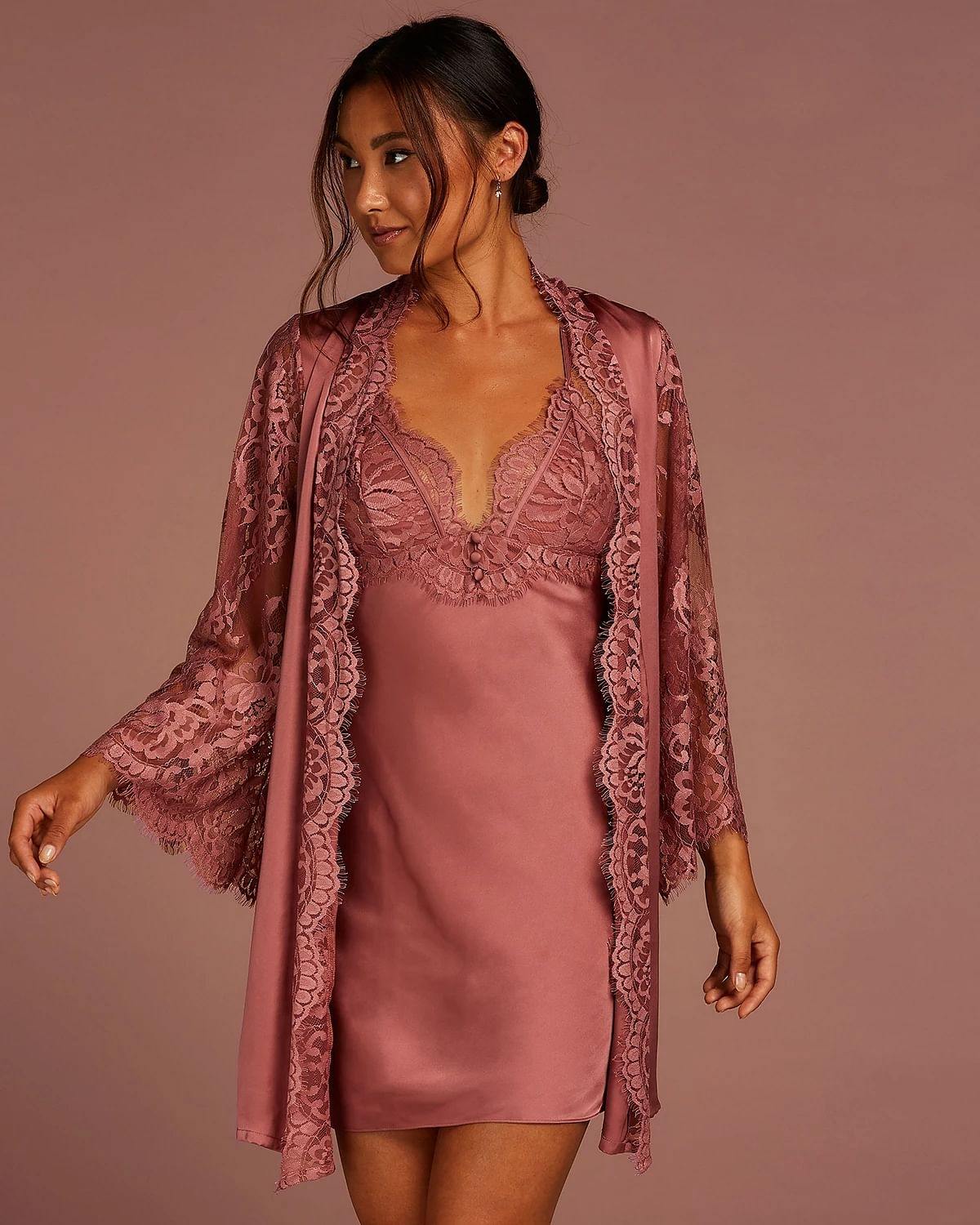 All Over Lace Kimono