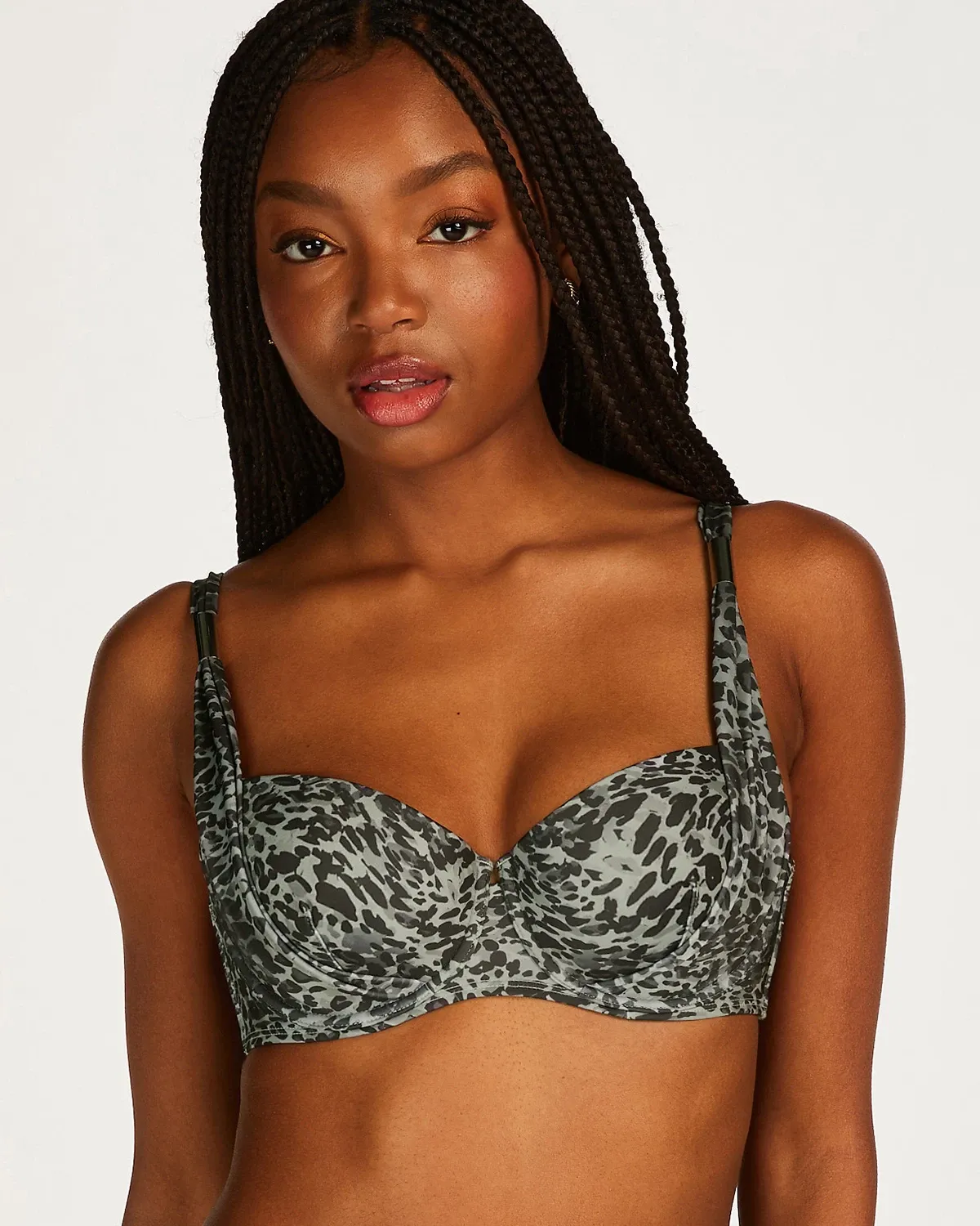 Green Argentina Padded Underwired Bikini Top