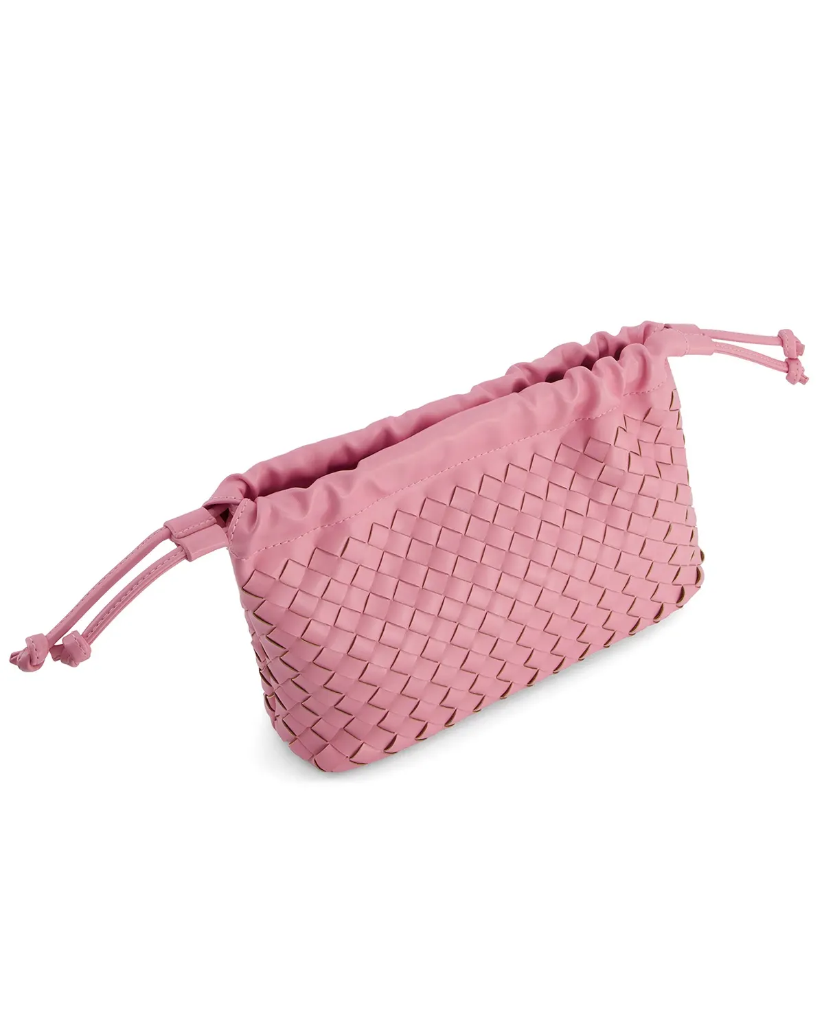 Pink Jane Faux Leather Make Up Bag