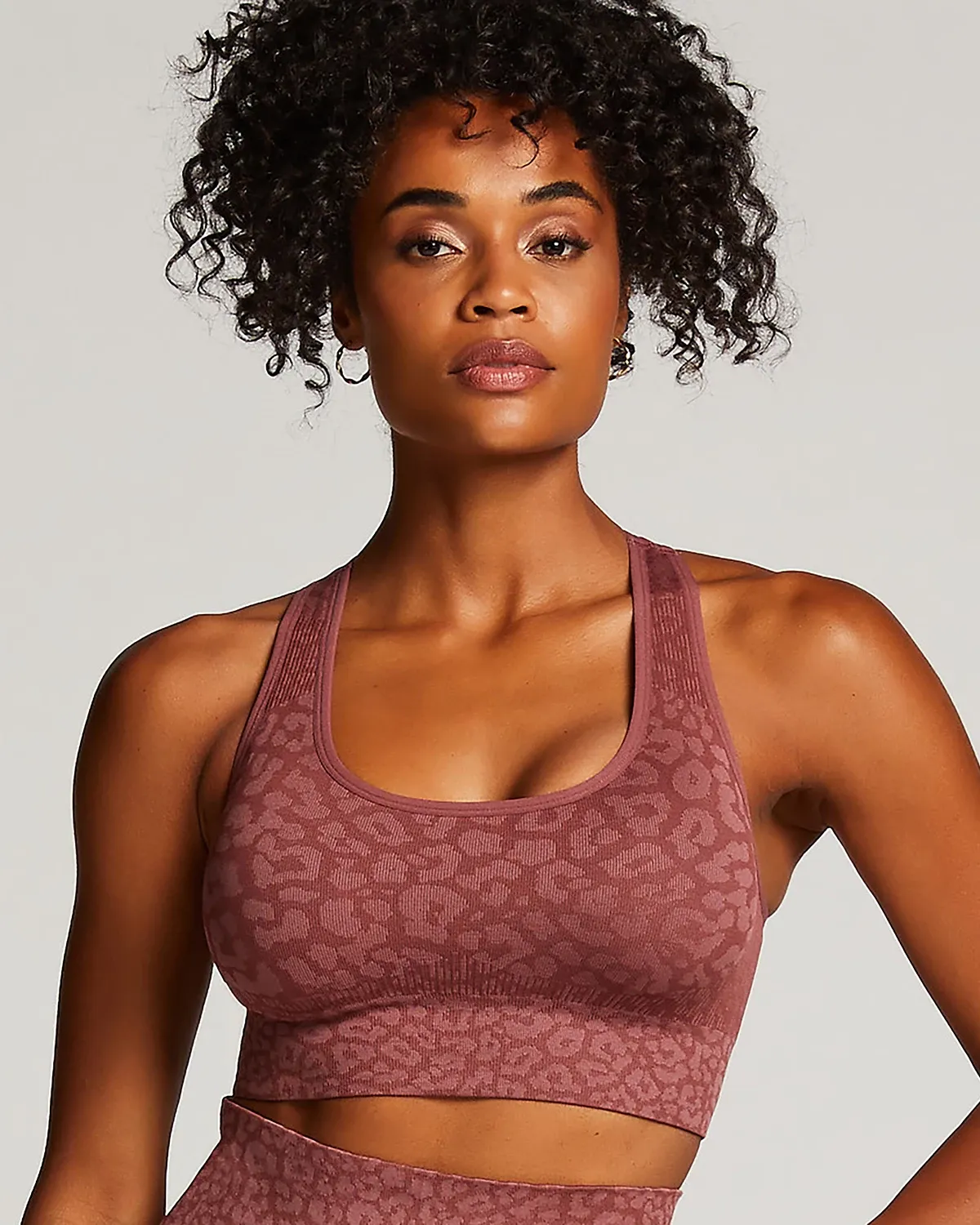 Pink HKMX Seamless Sports Bra Level 2