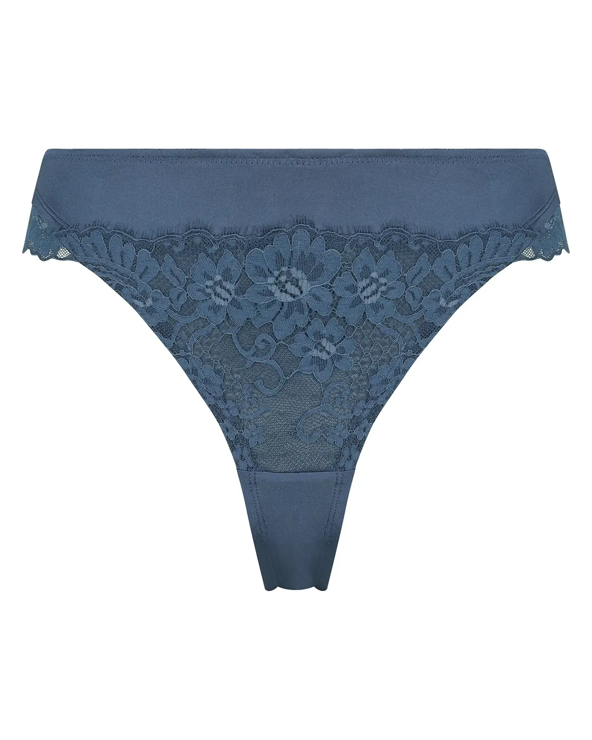 Blue Lidia High Leg Brazilian