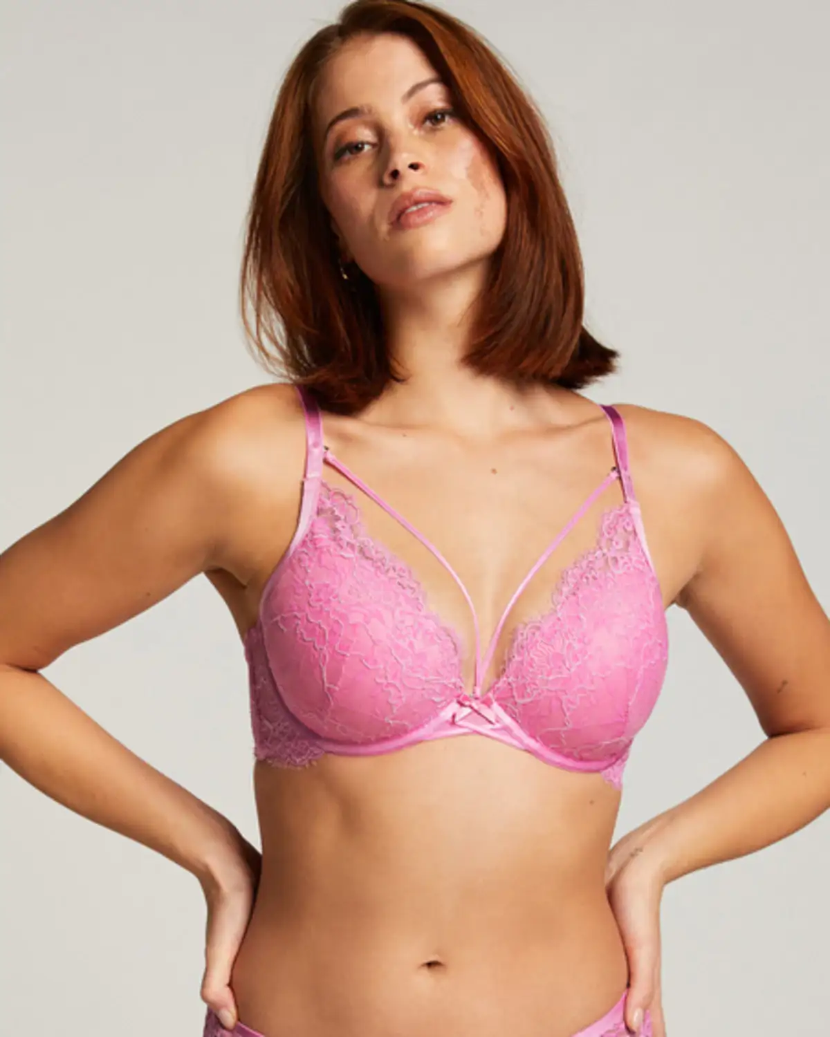 Pink Arabella Padded Underwired Bra