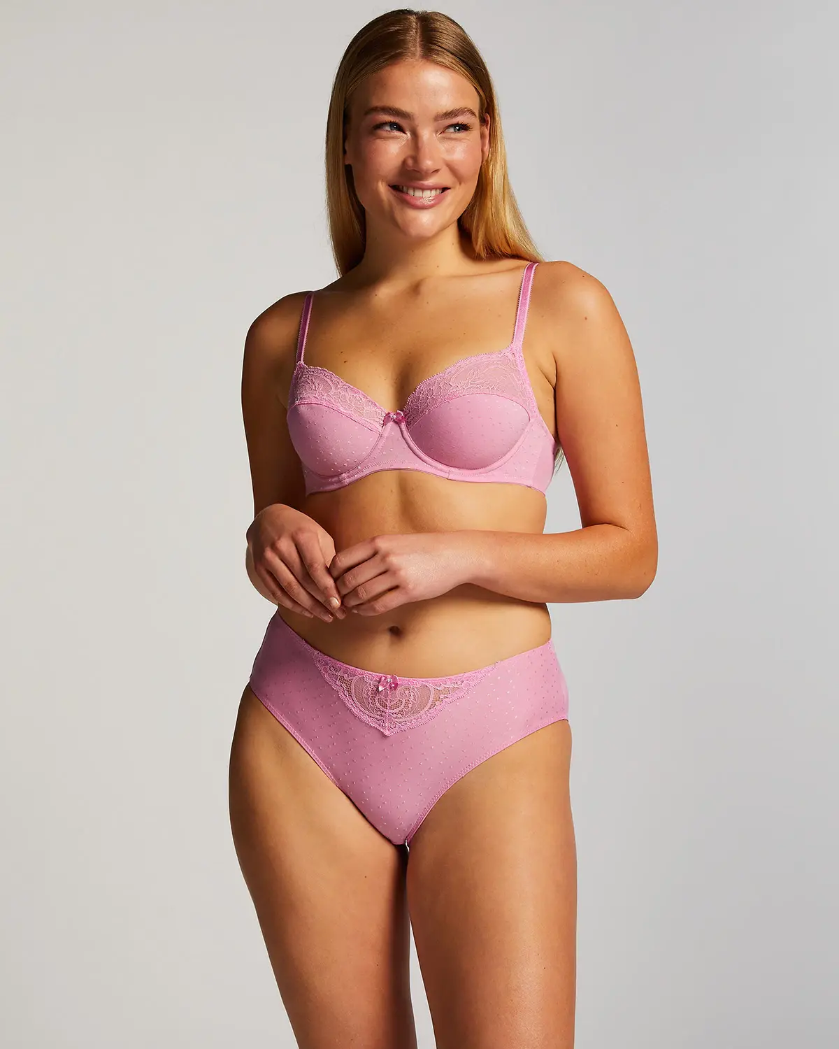 Pink Sophie high knickers