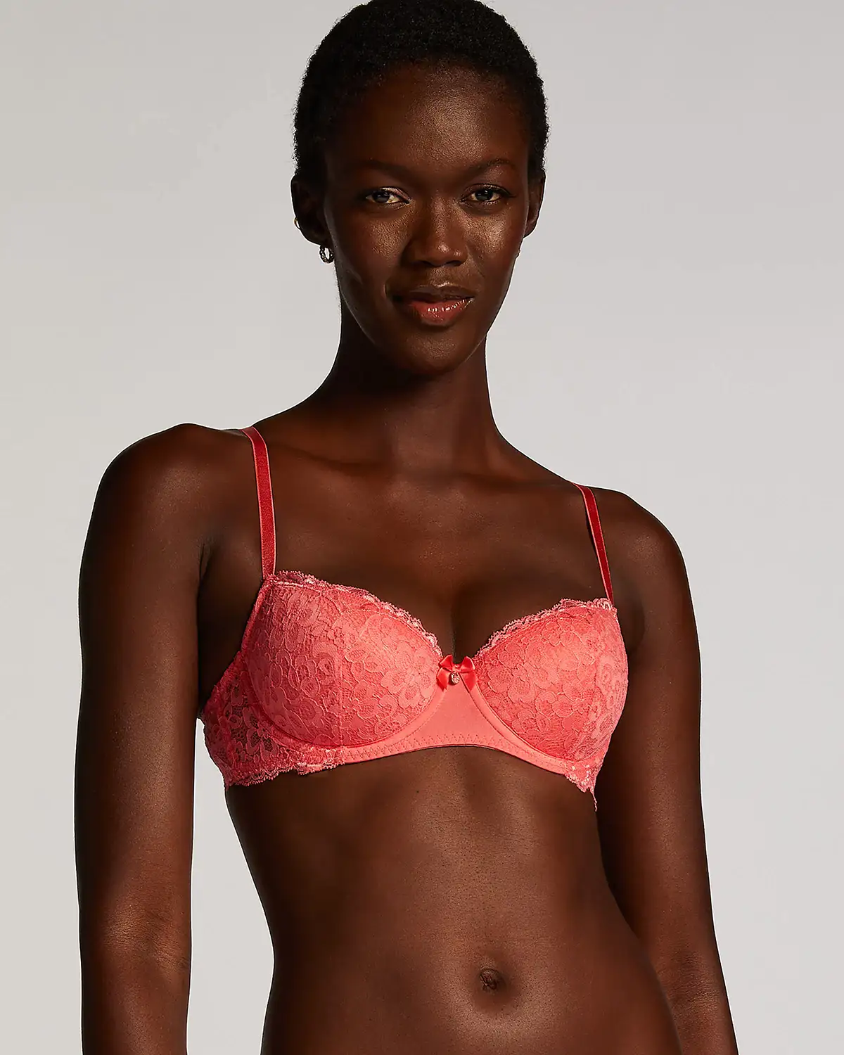 Pink Marine Padded Underwired Bra