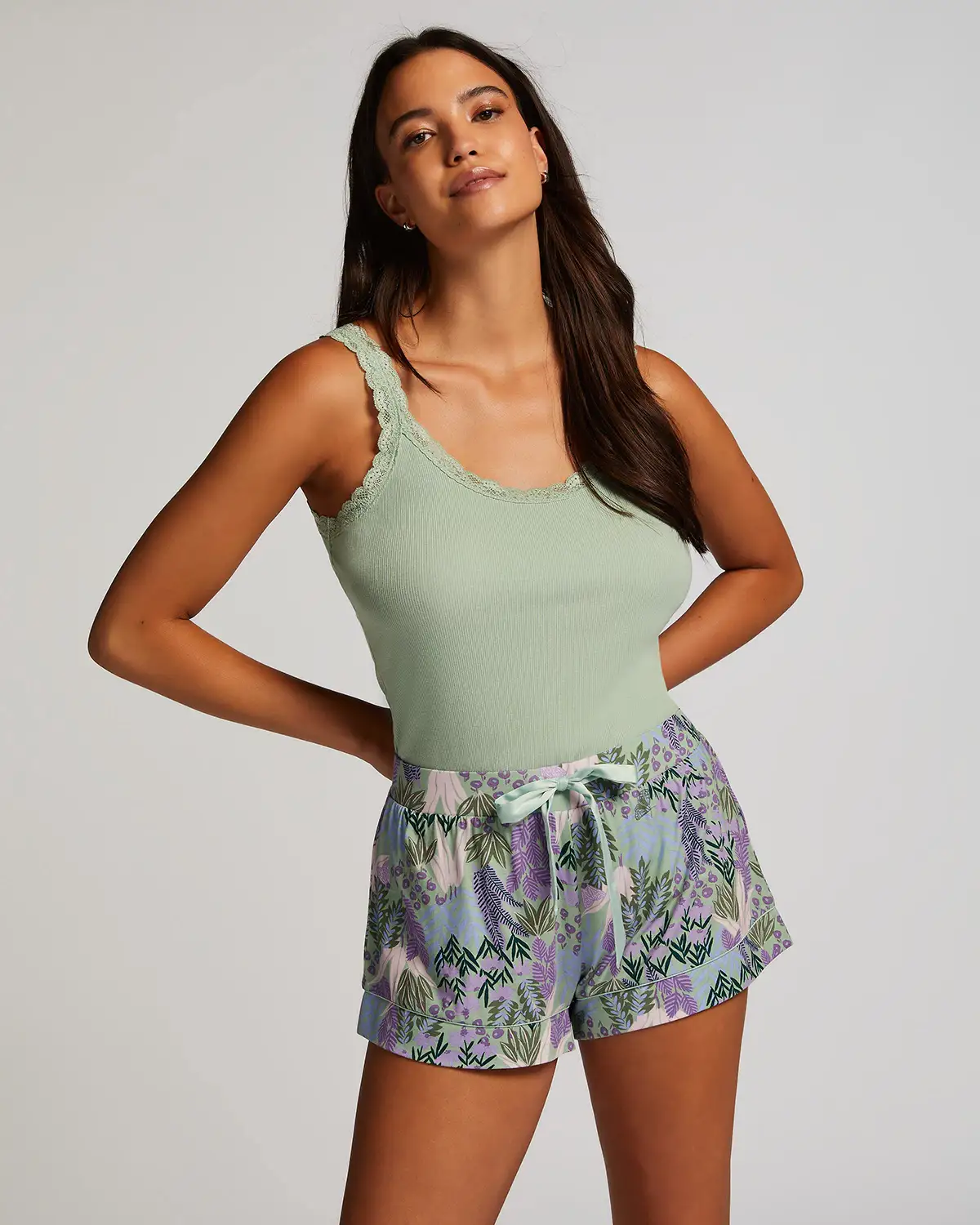 Green Jersey Shorts