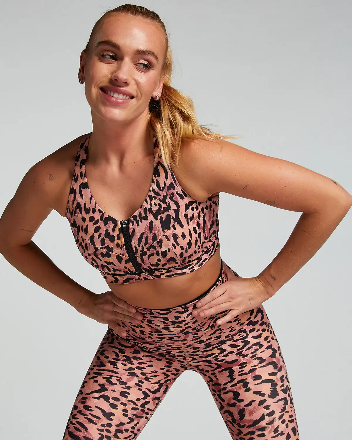 Pink HKMX Sports bra The Pro Level 3