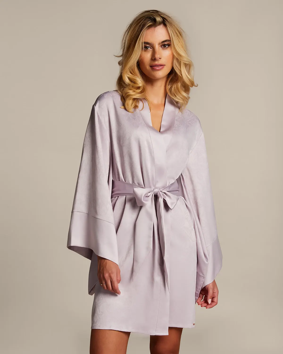 Purple Sea Treasures Kimono