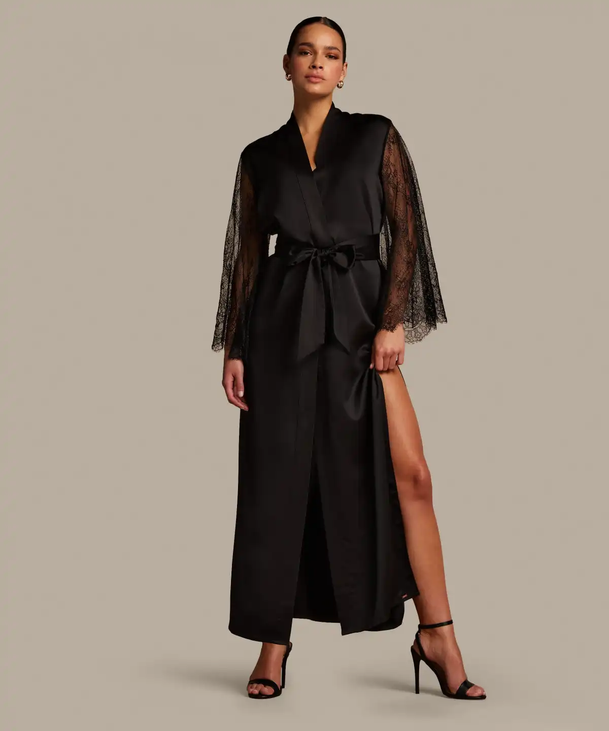 Black Camille Kimono