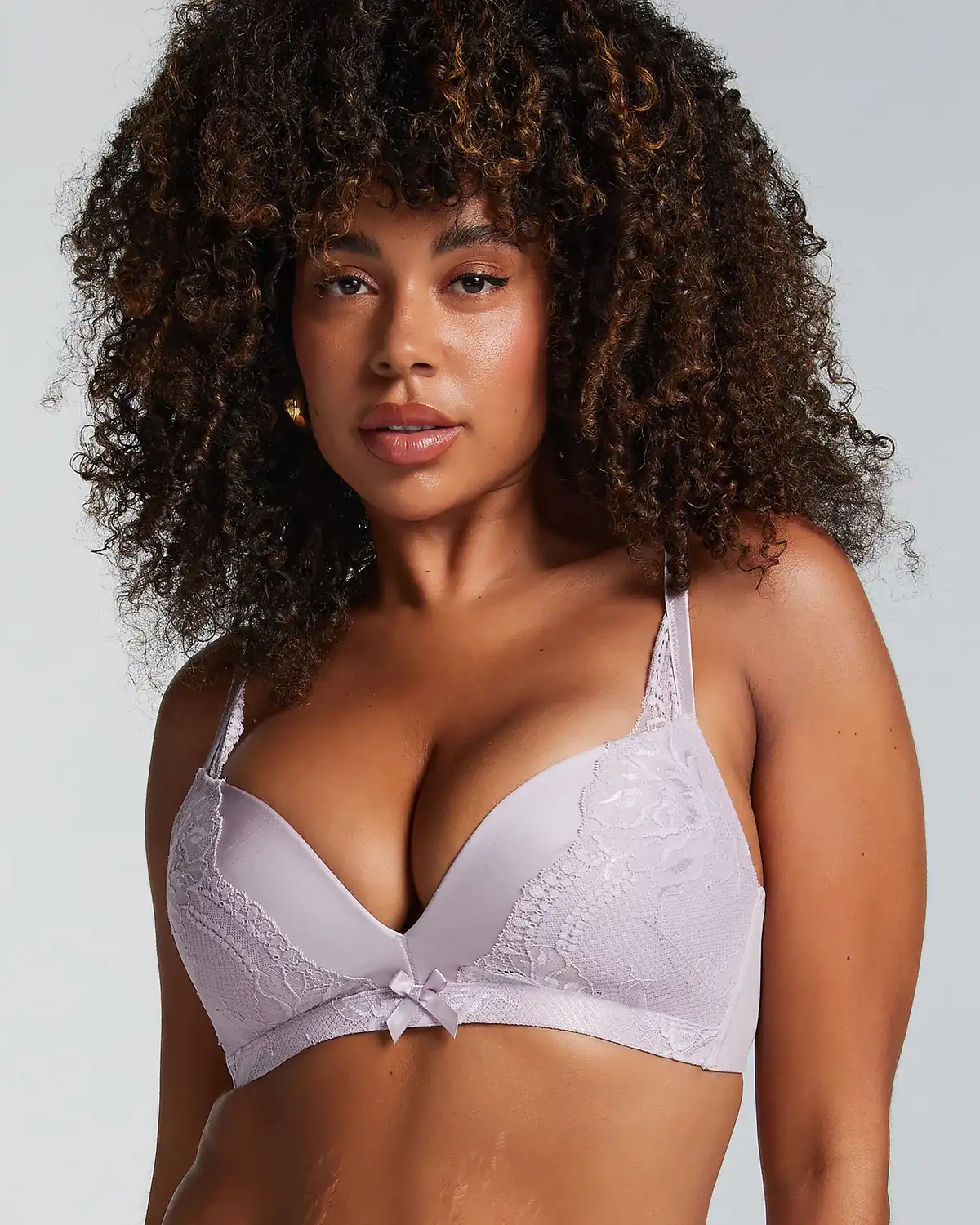 Purple Lycke Padded Non-Wired Bra
