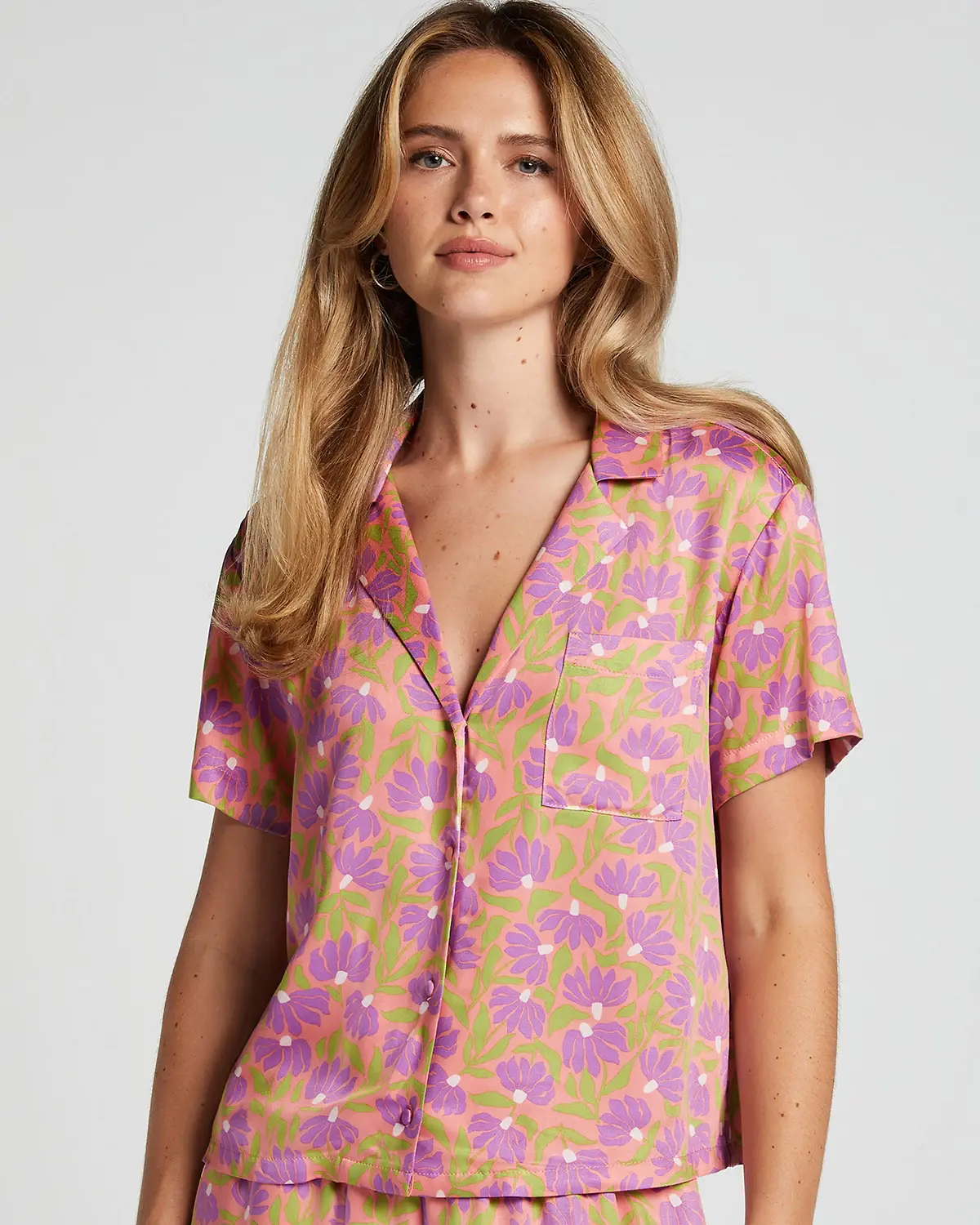 Pink Springbreakers Pyjama Top