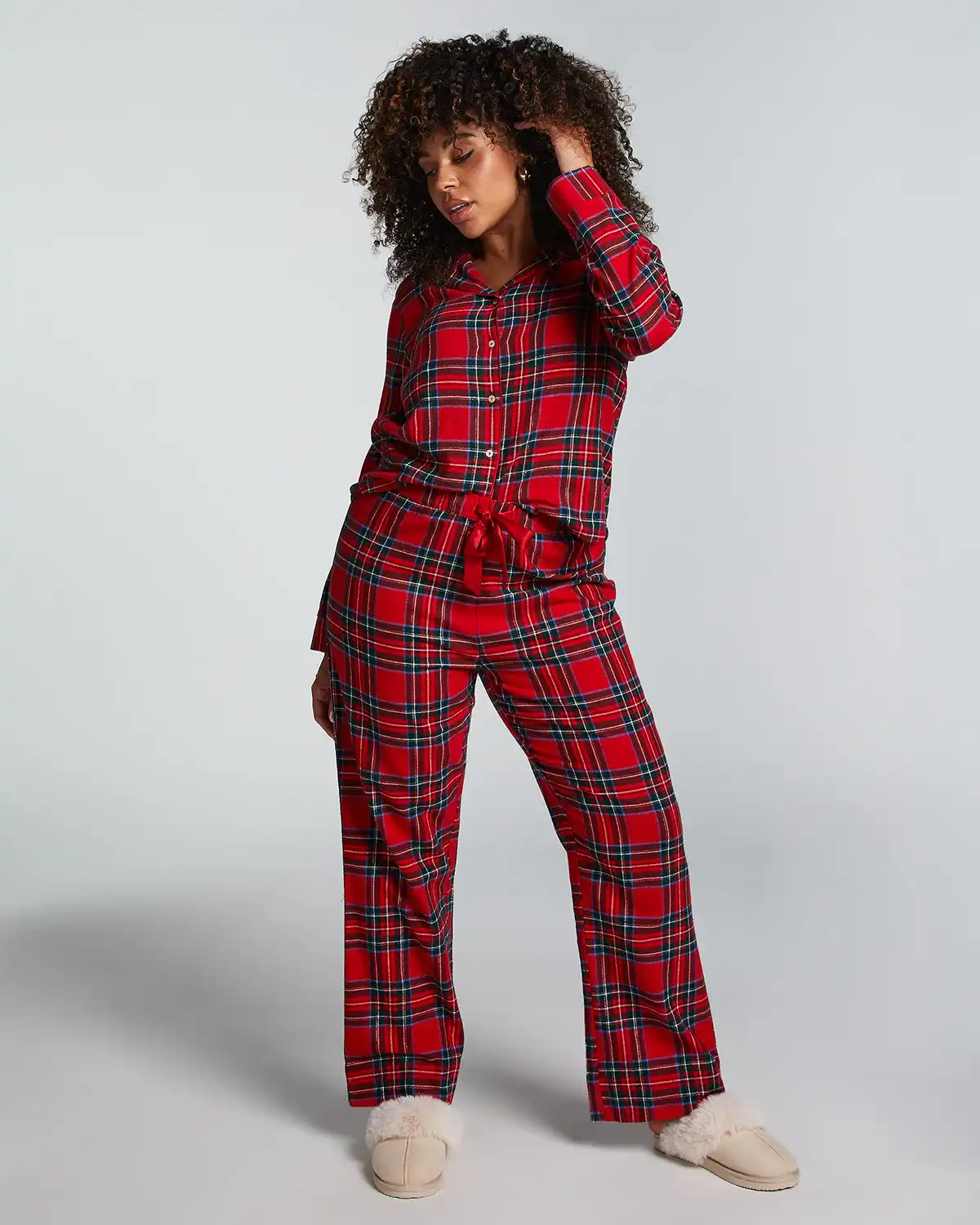 Red Twill pyjama set