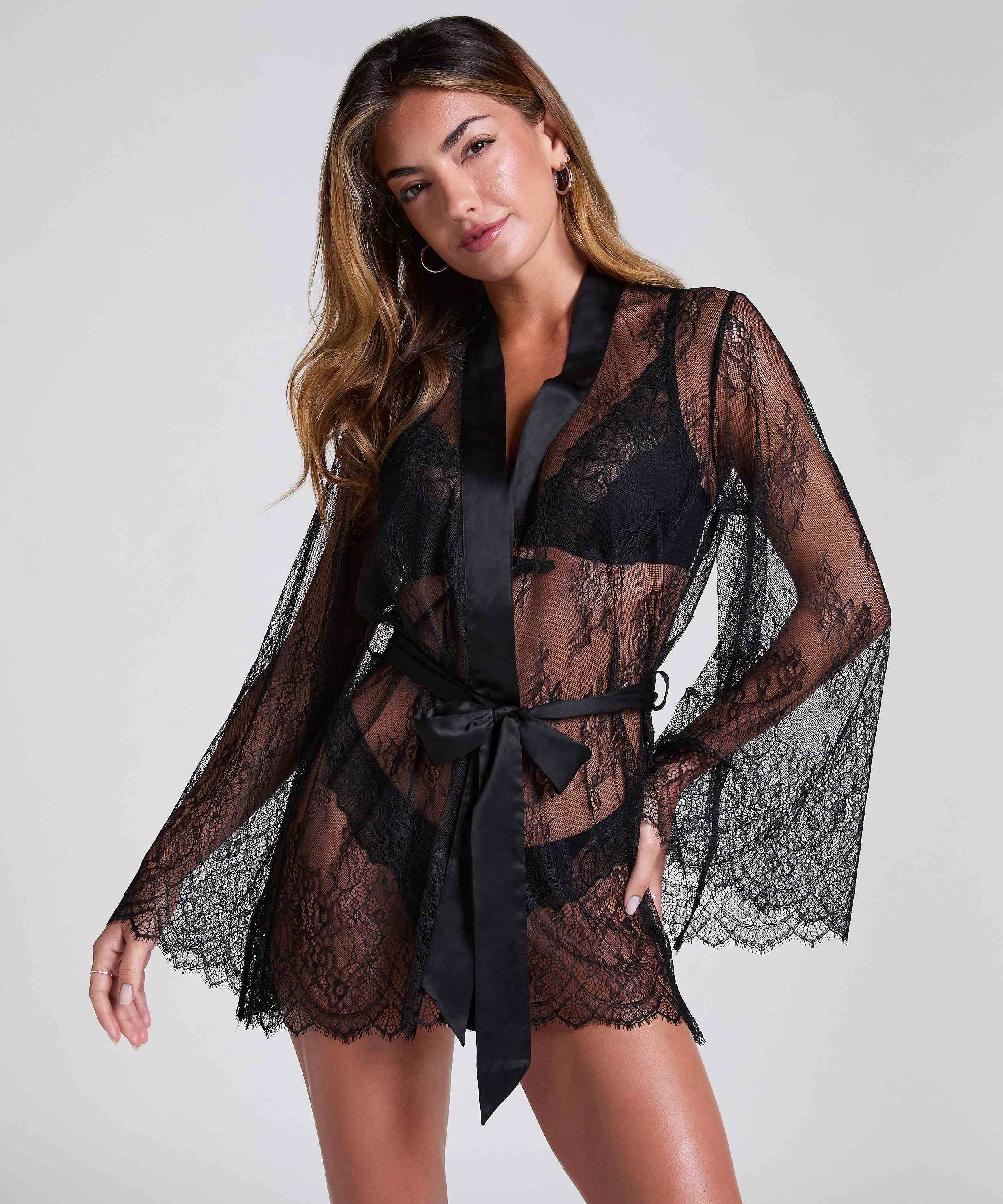 Kimono Allover Lace