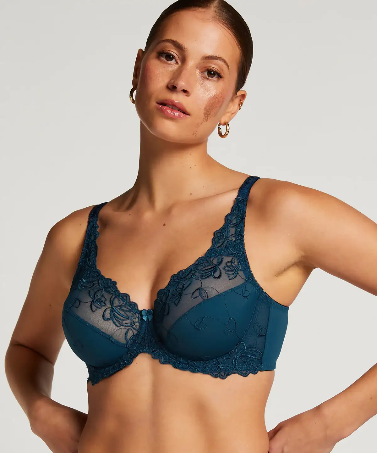 Blue Diva Non-Padded Underwired Bra