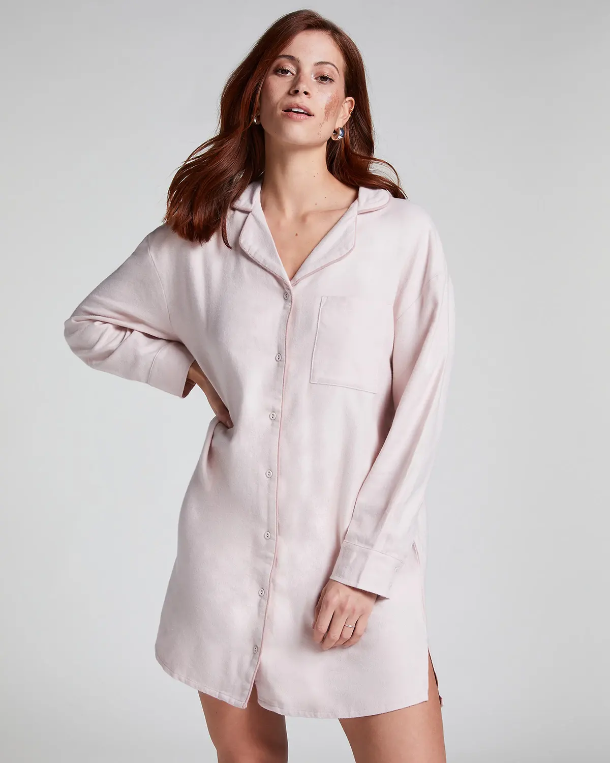 Purple Flannel Nightshirt