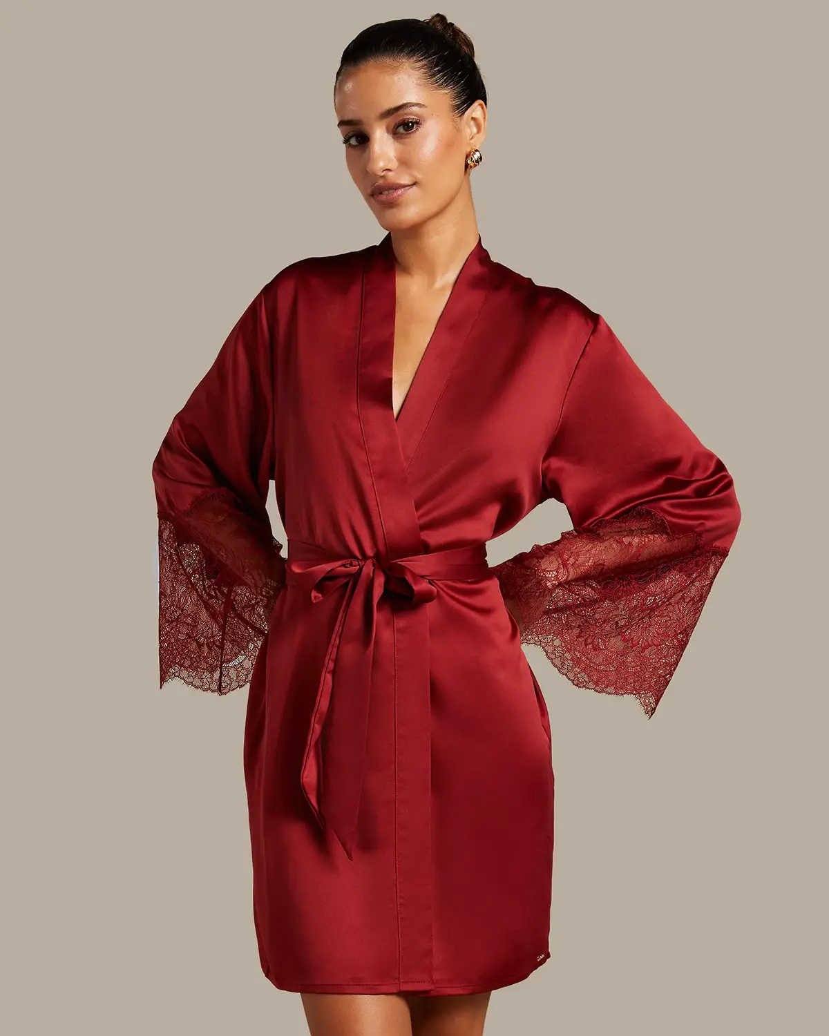 Red Camille Kimono
