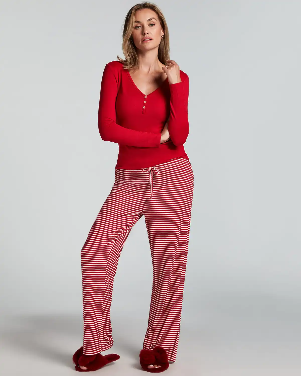 Red Pajama Set