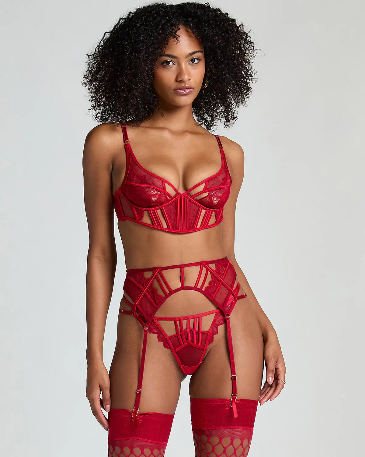 Red Billie Suspenders