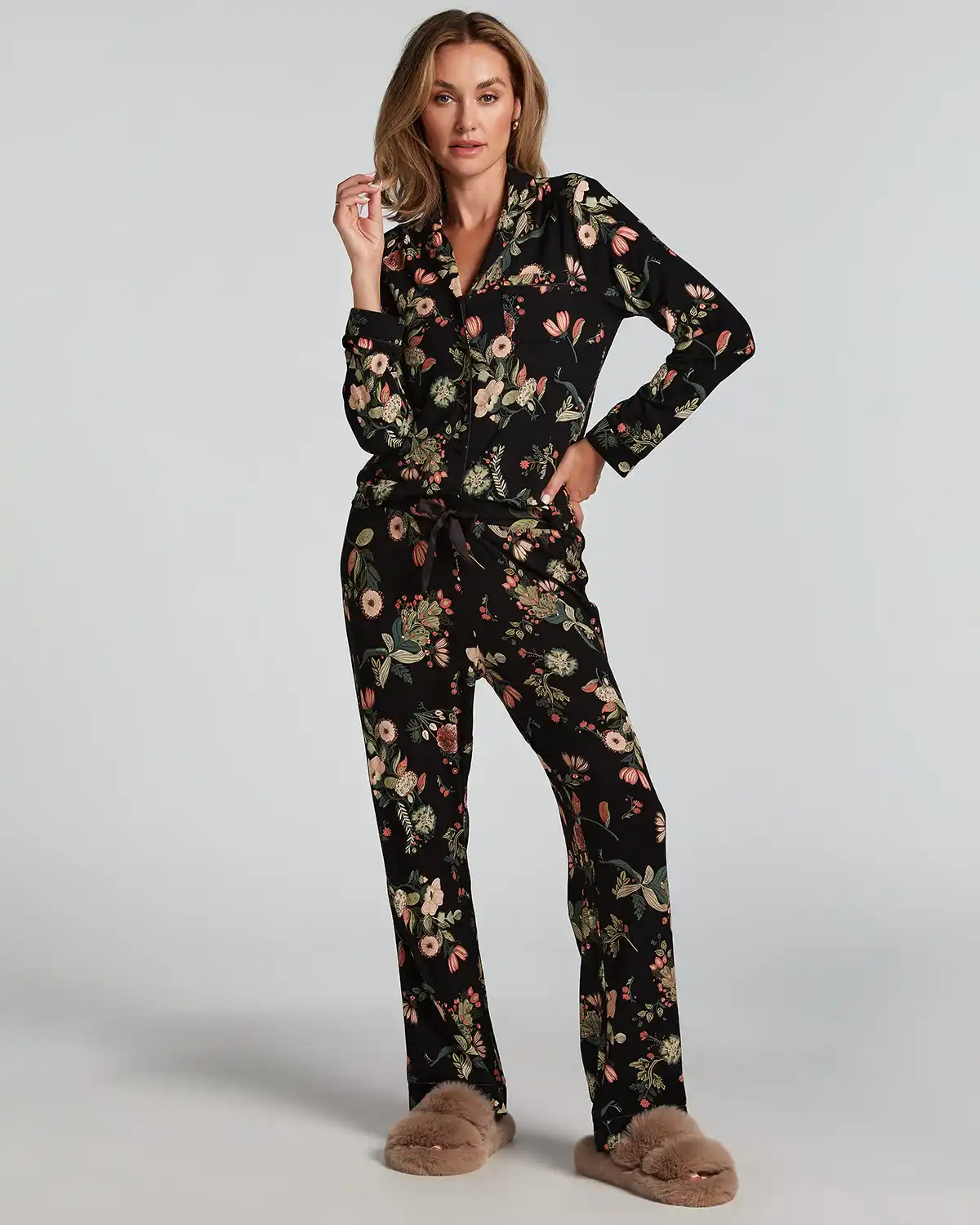 Black Pajama Set