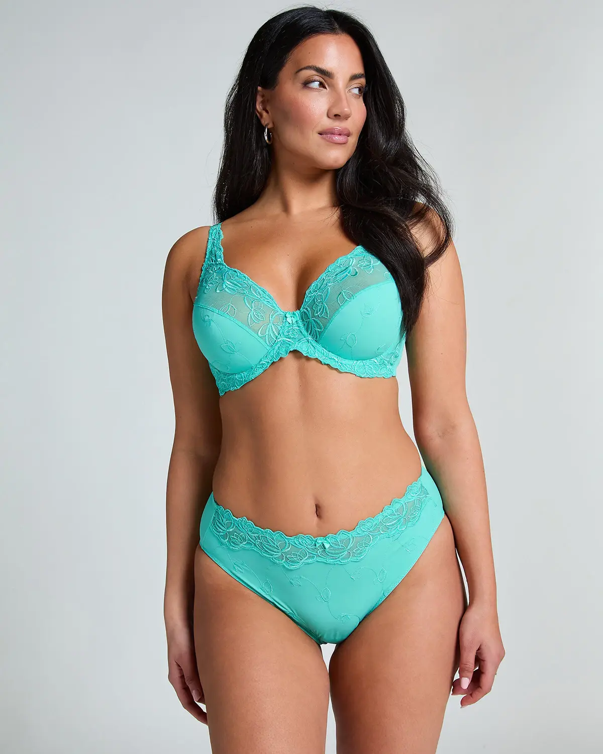 Green Diva high knickers