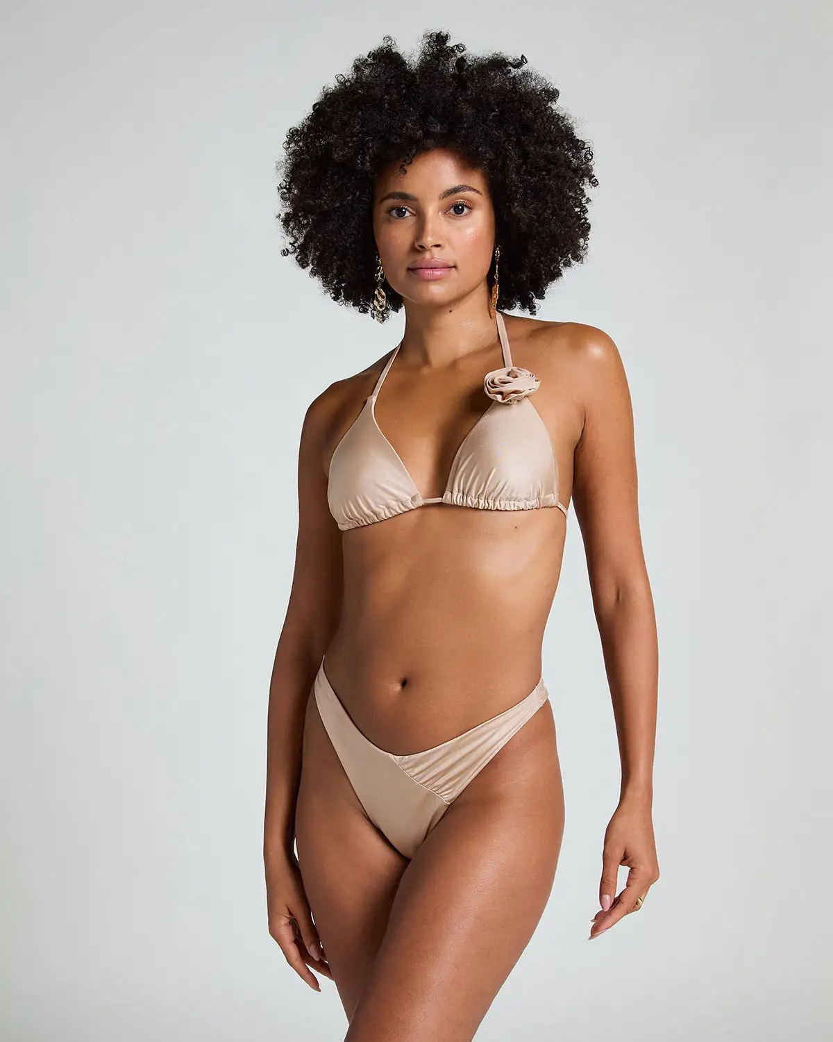 Beige Lima Bikini Bottom