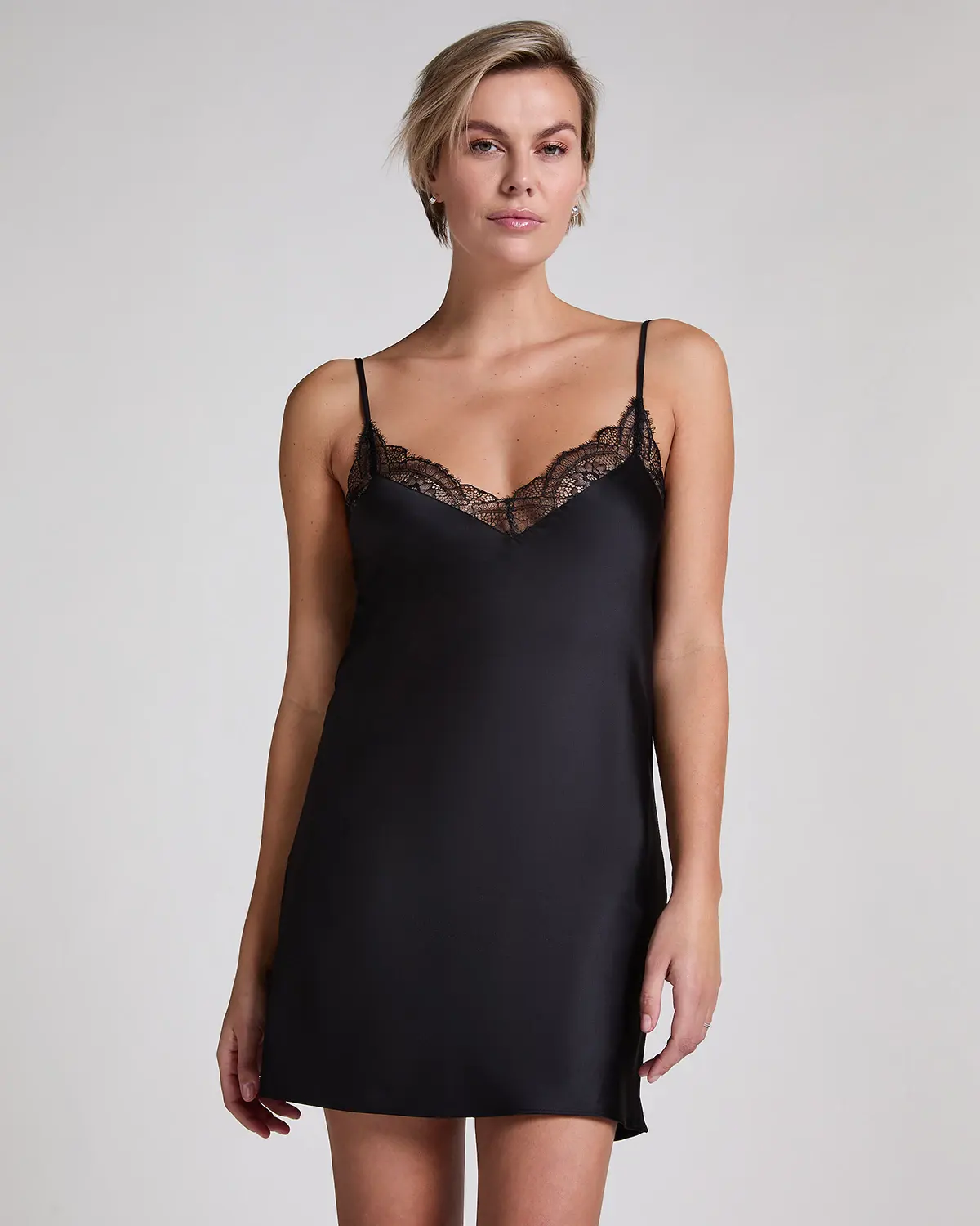 Black Slipdress Lace