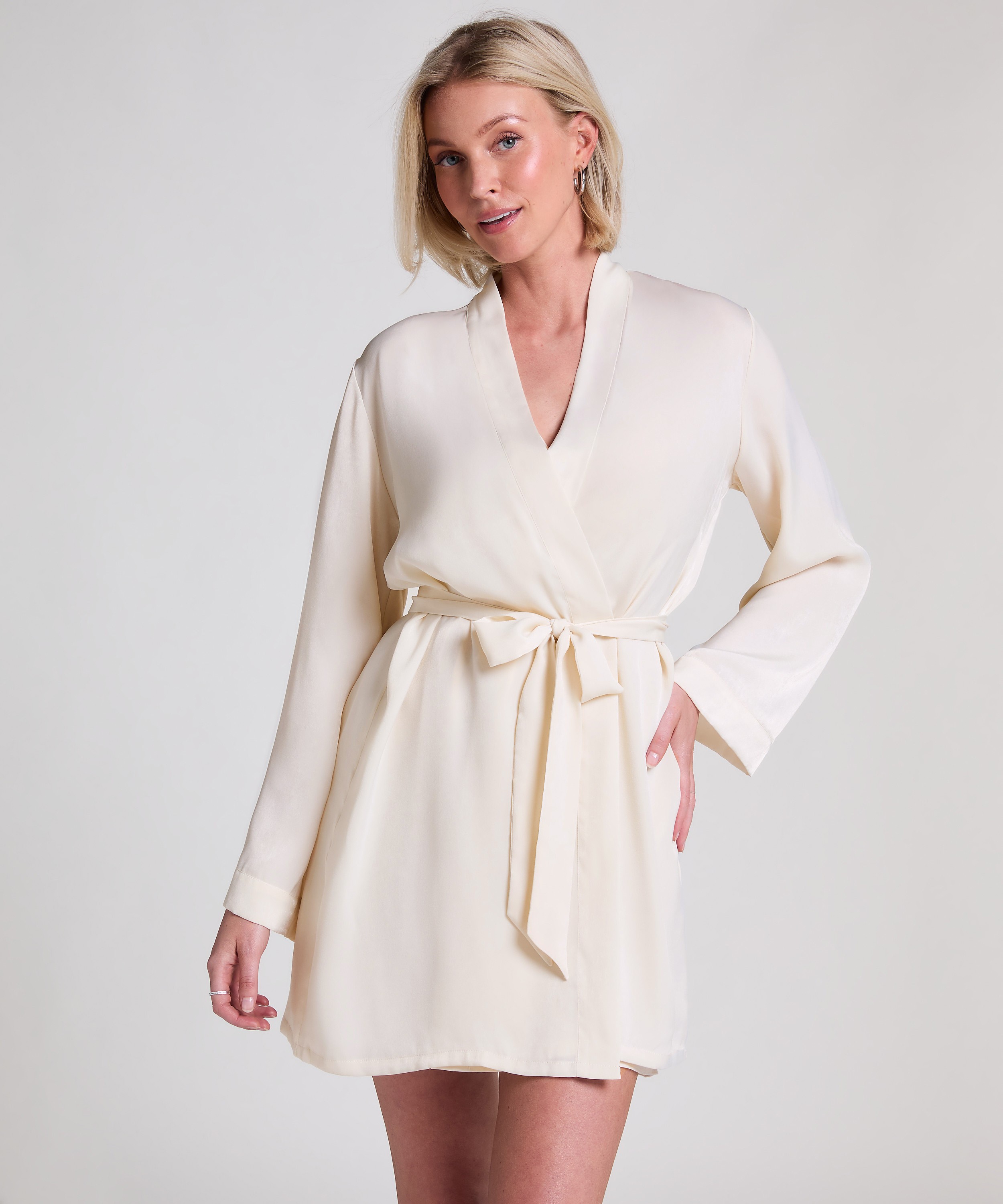 Kimono Short Satin Minimal