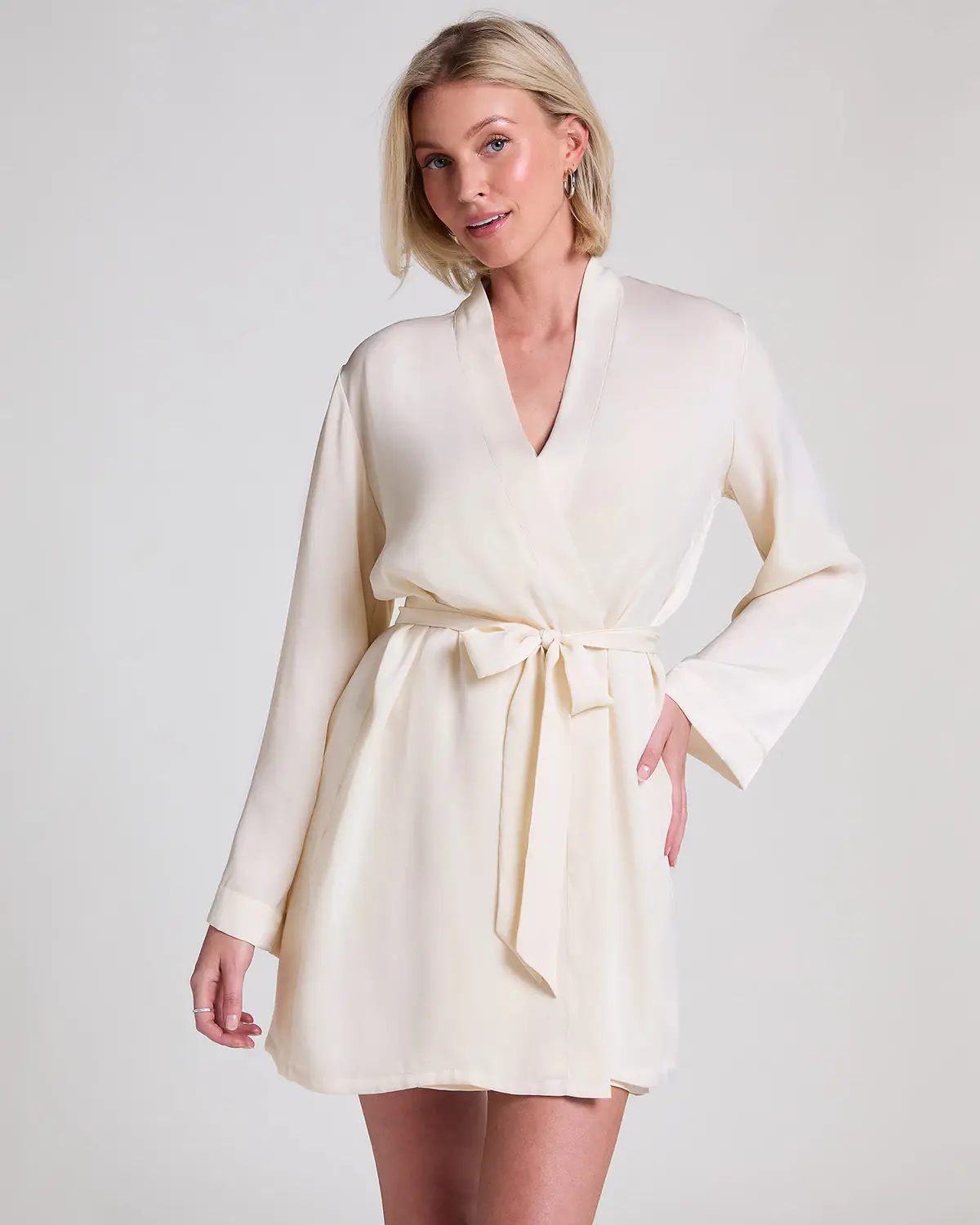 Hunkemoller | White Satin Kimono