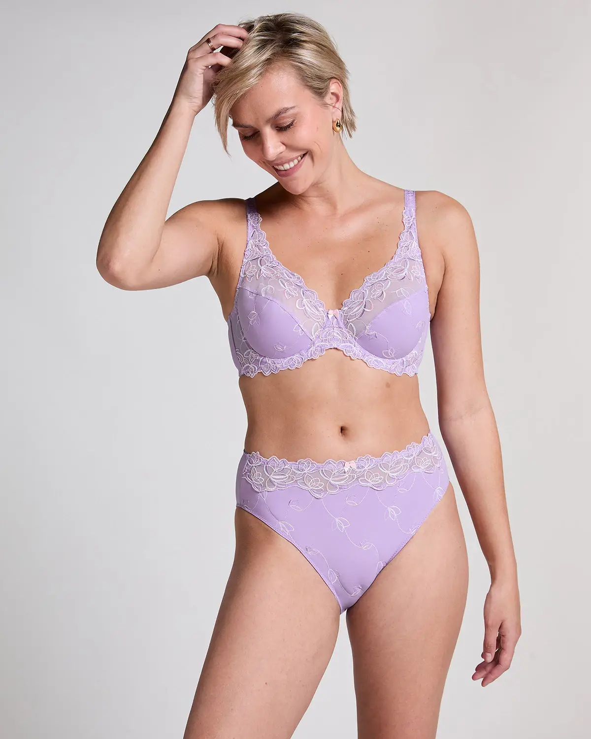 Purple Diva High Knickers