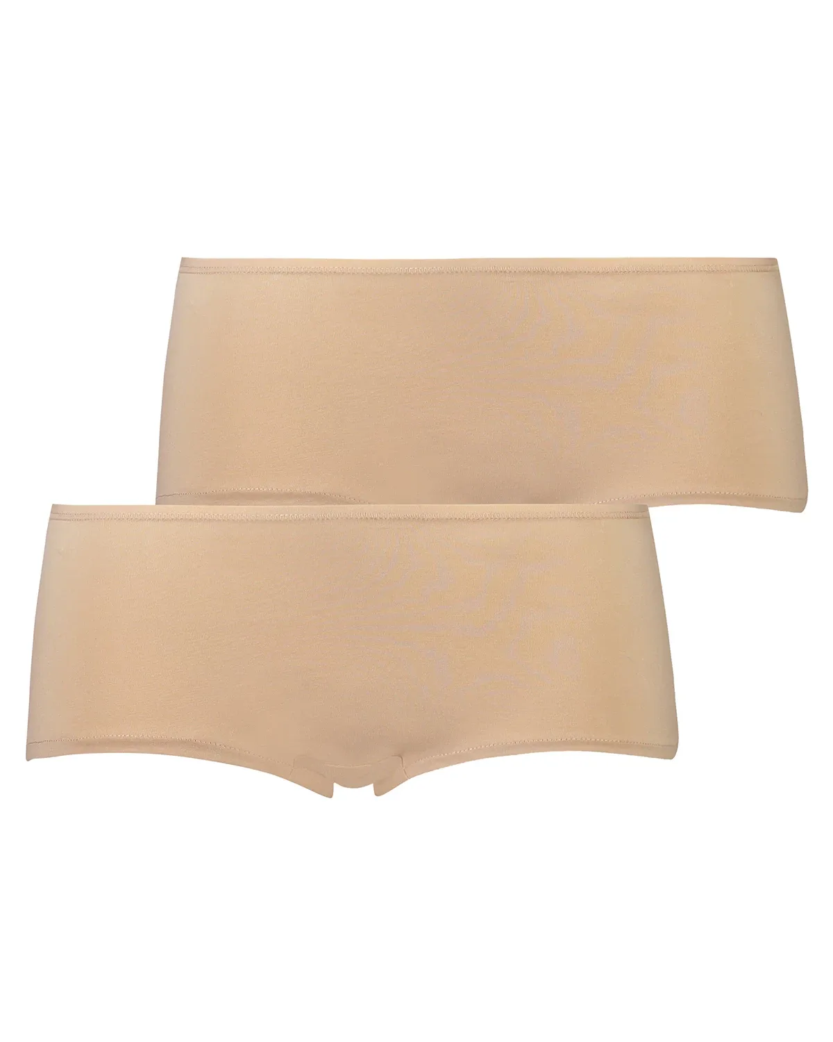 Beige Pack of 2 cotton shorts kim