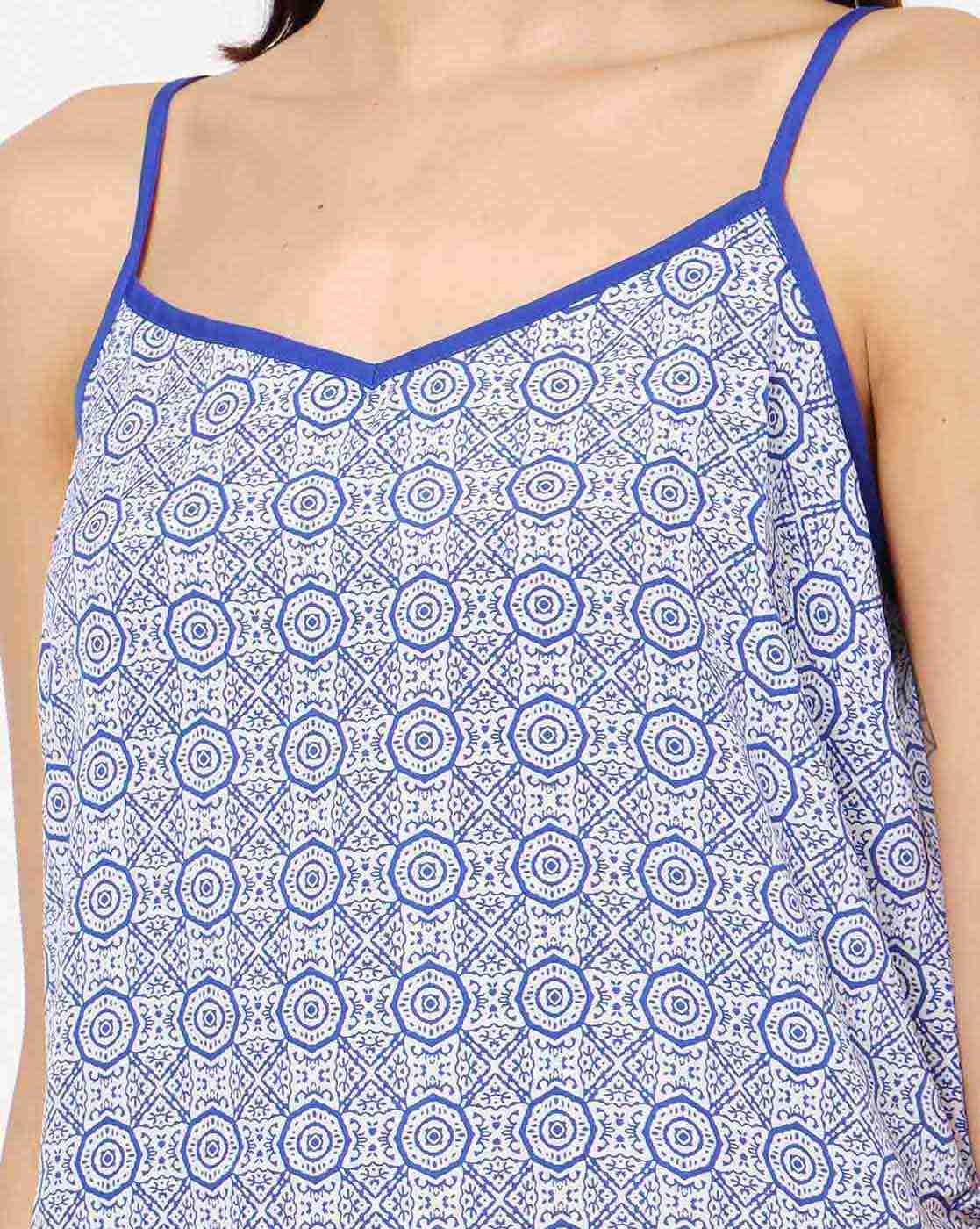 HUSHH | Printed Babydoll with Adjustable Straps|2