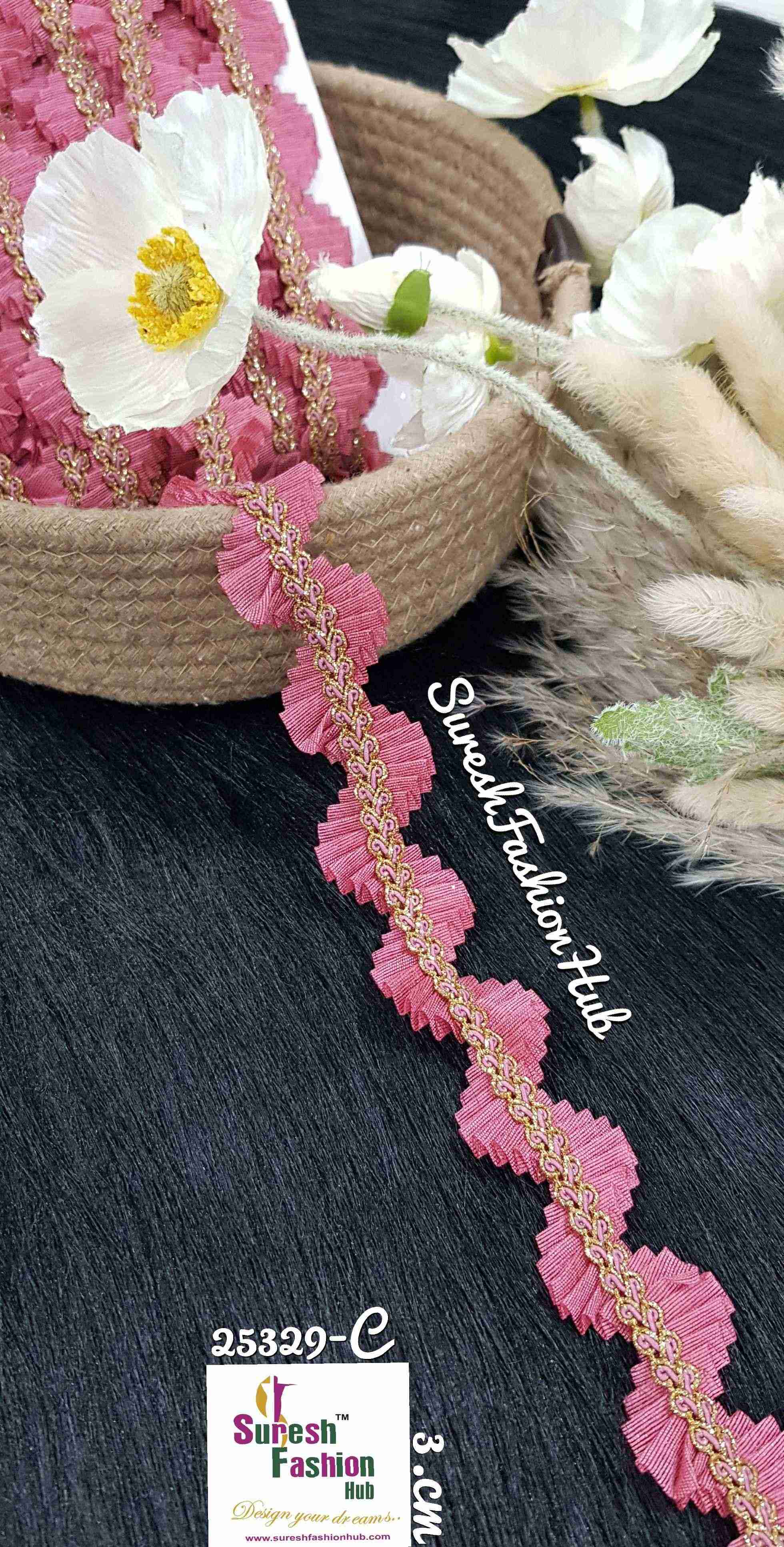 ShimmerEdge Gajari Lace