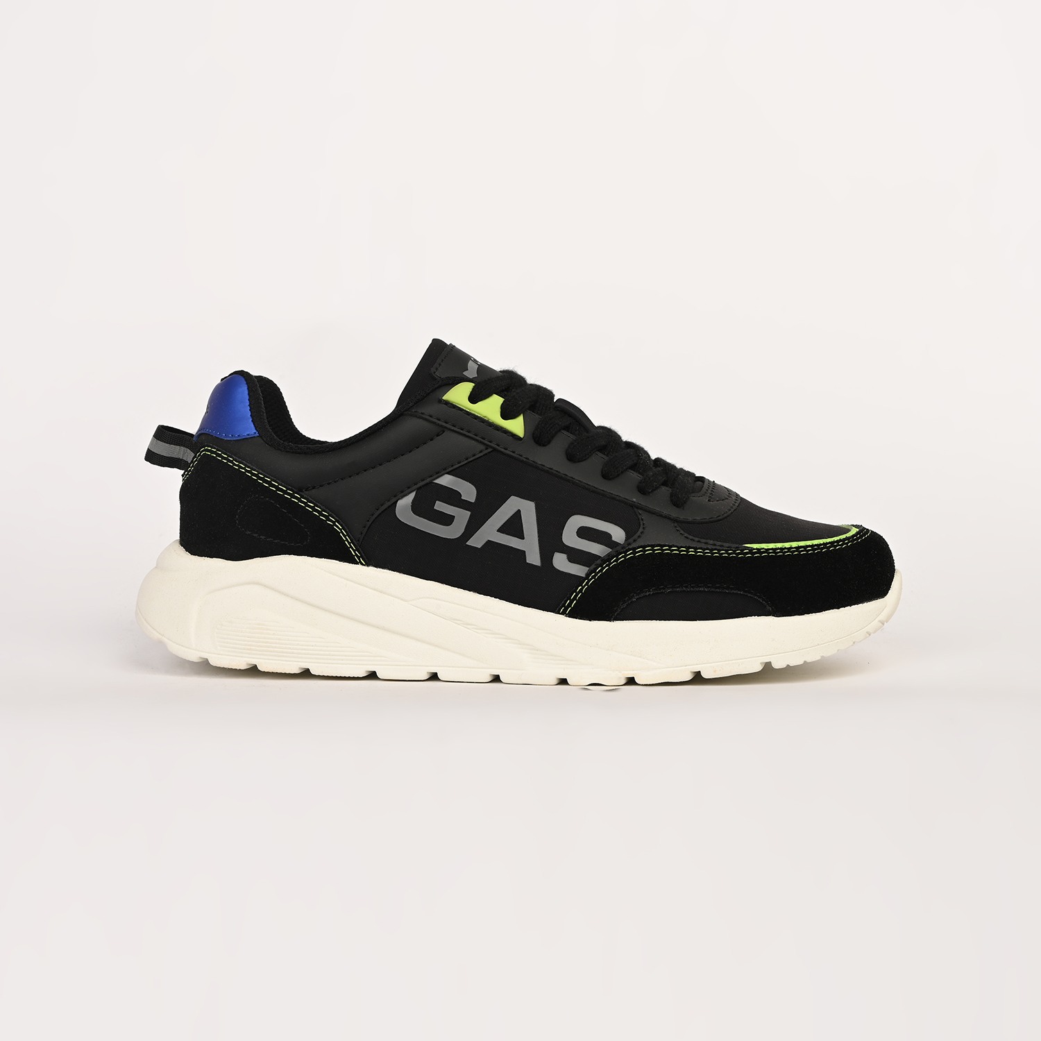 GAS | Men Zenko Black Casual Sneakers|2