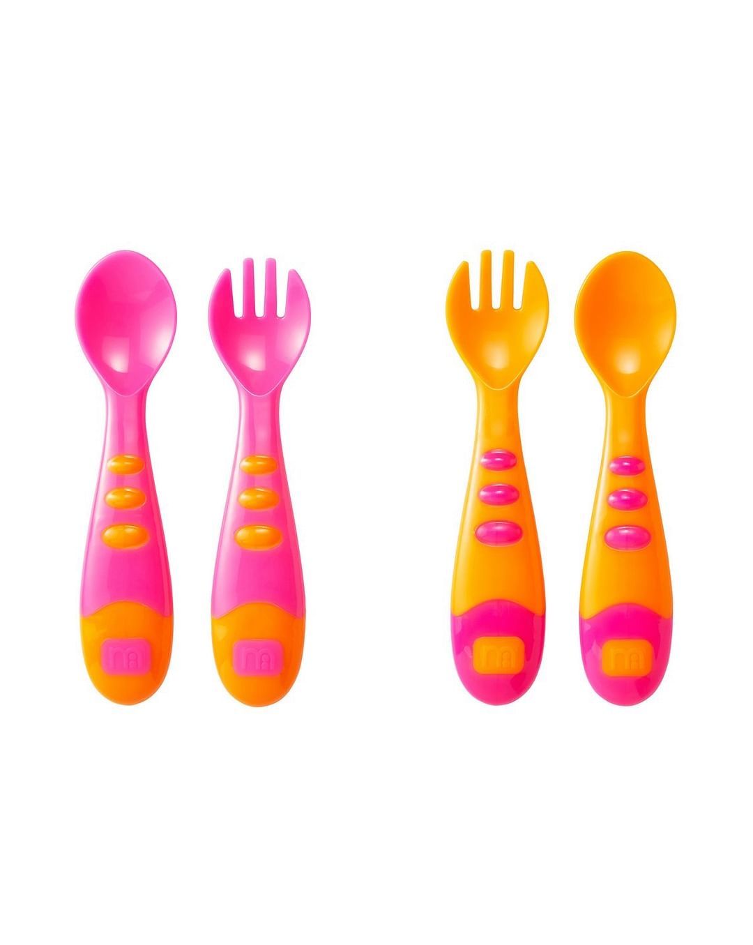 Mothercare | Easy Grip Spoon and Fork  - 4 Pieces Set 0