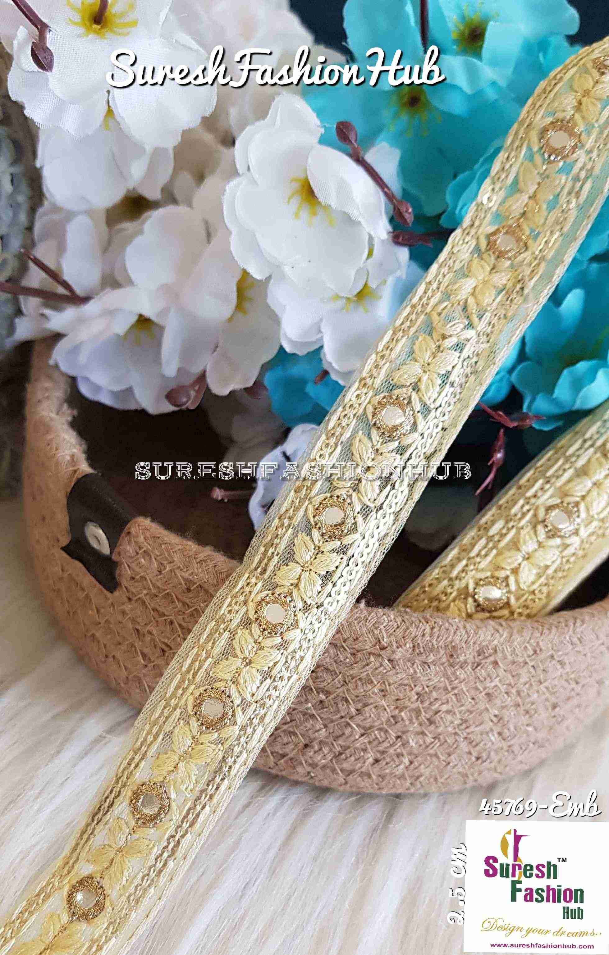 Indian Laces Embellishments Embroidery Saree Border Wholesale Silk Crafting Sewing Decorative Designer Ribbons #Blackborder  #Fancylaces #Decorativetrims #Embroideredborder #Sewingtrims #テープ #minne #lndianlaces #Sareeborder #アニー都城 #pasamanerías #pasamaneriasbordadas #Embellishments #可愛いマスク #Embroiderytrimmings #アクセサリー