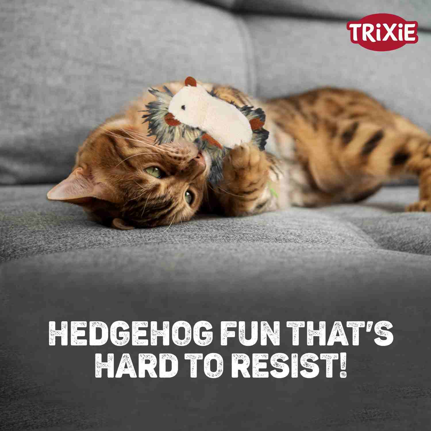 Trixie Hedgehog Catnip Toy for Cats (8 cm)
