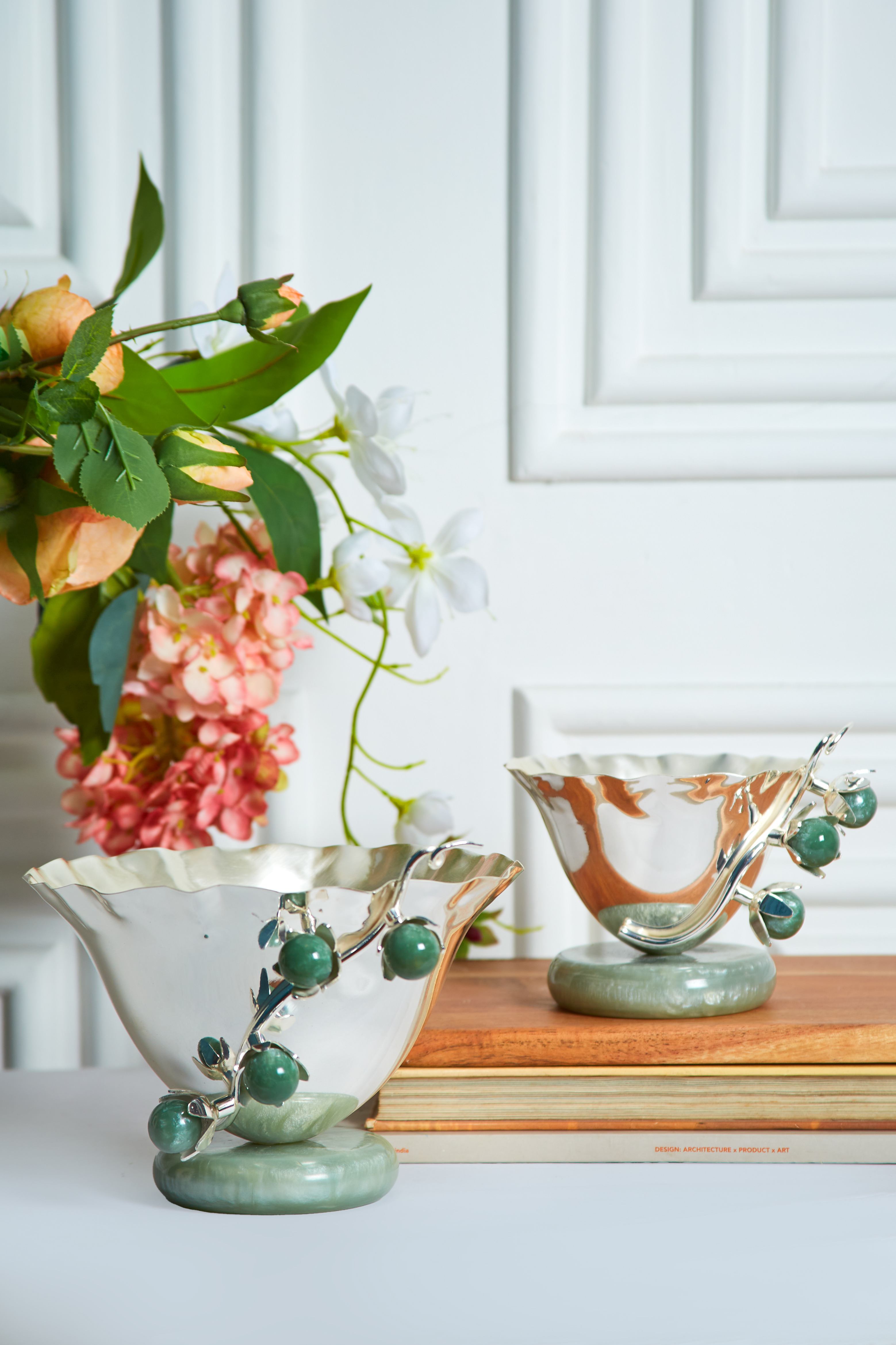 Jade stem bowl