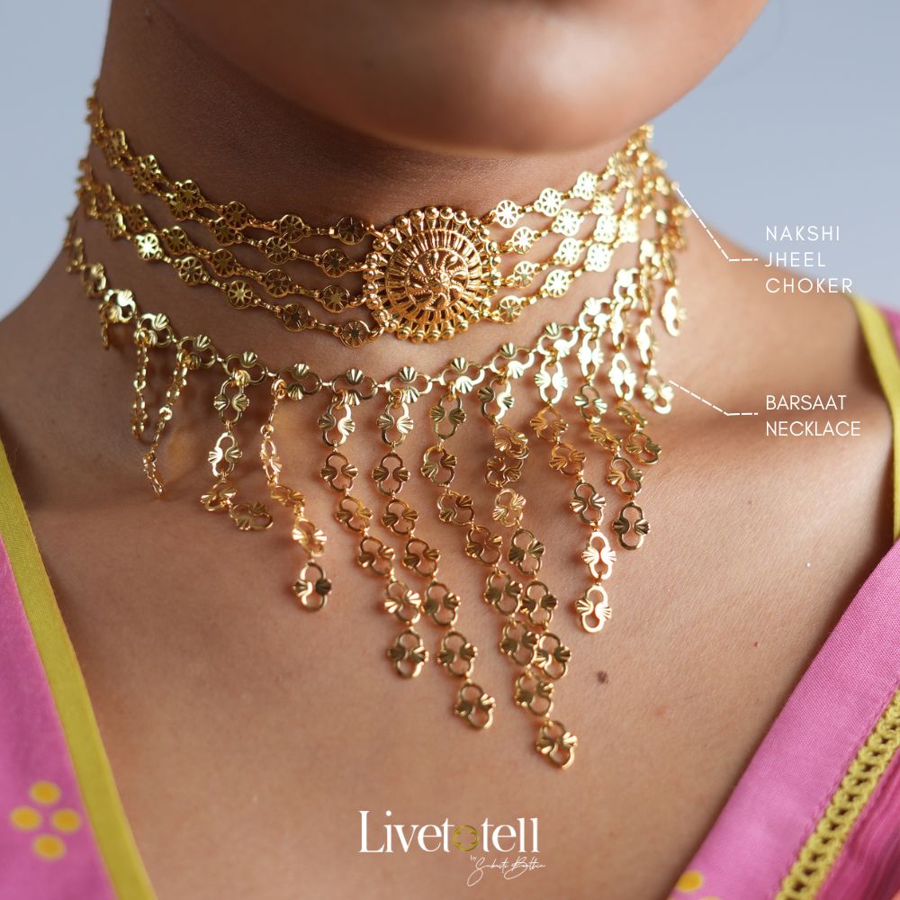 Nakshi Jheel Choker Necklace