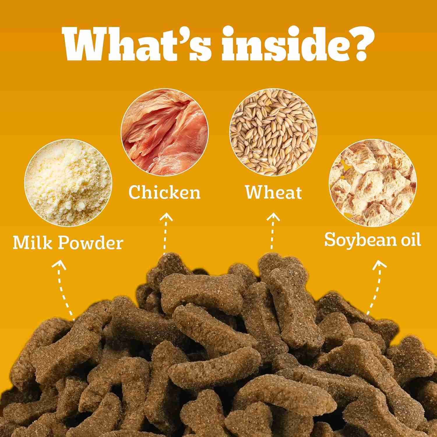 Pedigree Biscrok Protein & Calcium Biscuits for Dogs with Milk & Chicken 900 g