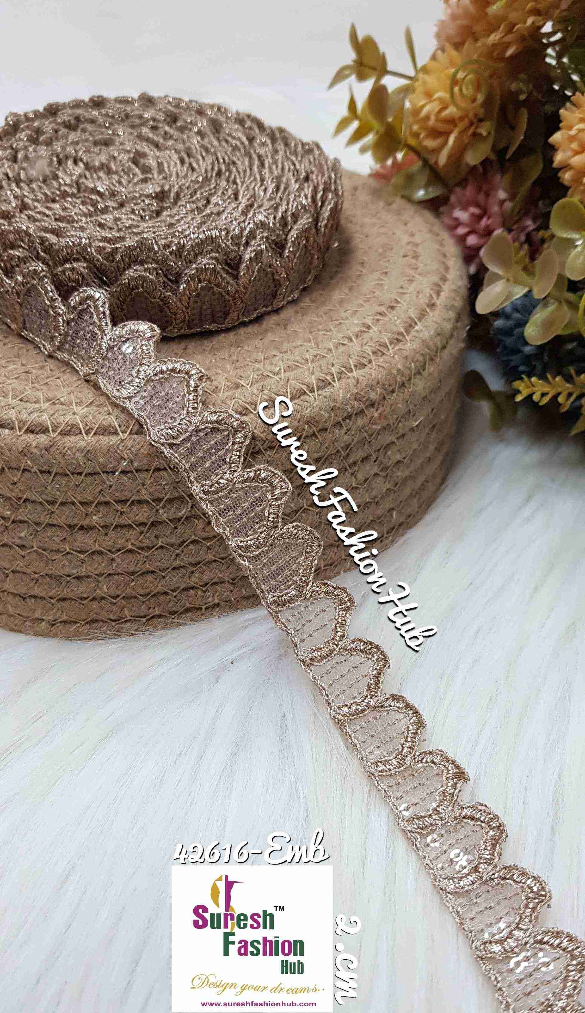 Beige Leafy Bloom
